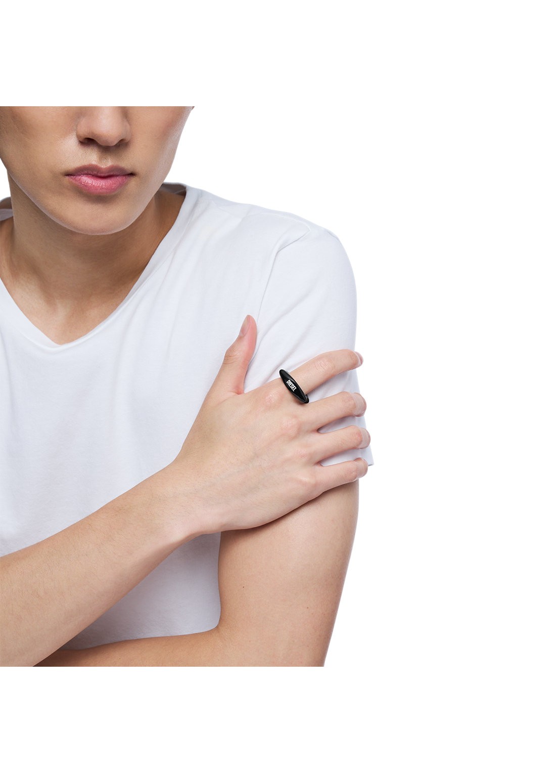Diesel Metamorph ring DX1632001 - detail 5 zwart