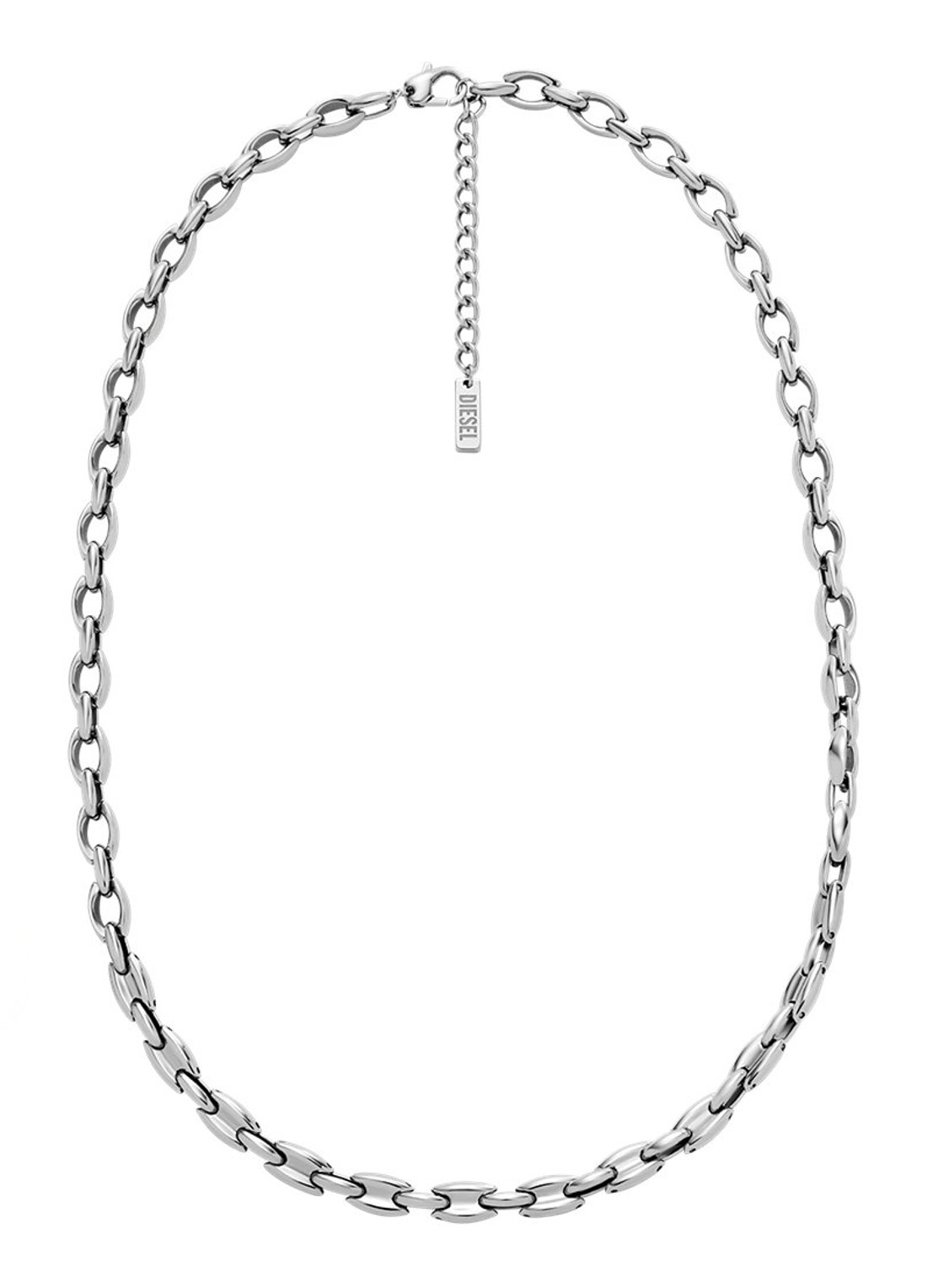 Diesel Metamorph schakelketting DX1582040 - detail zilver