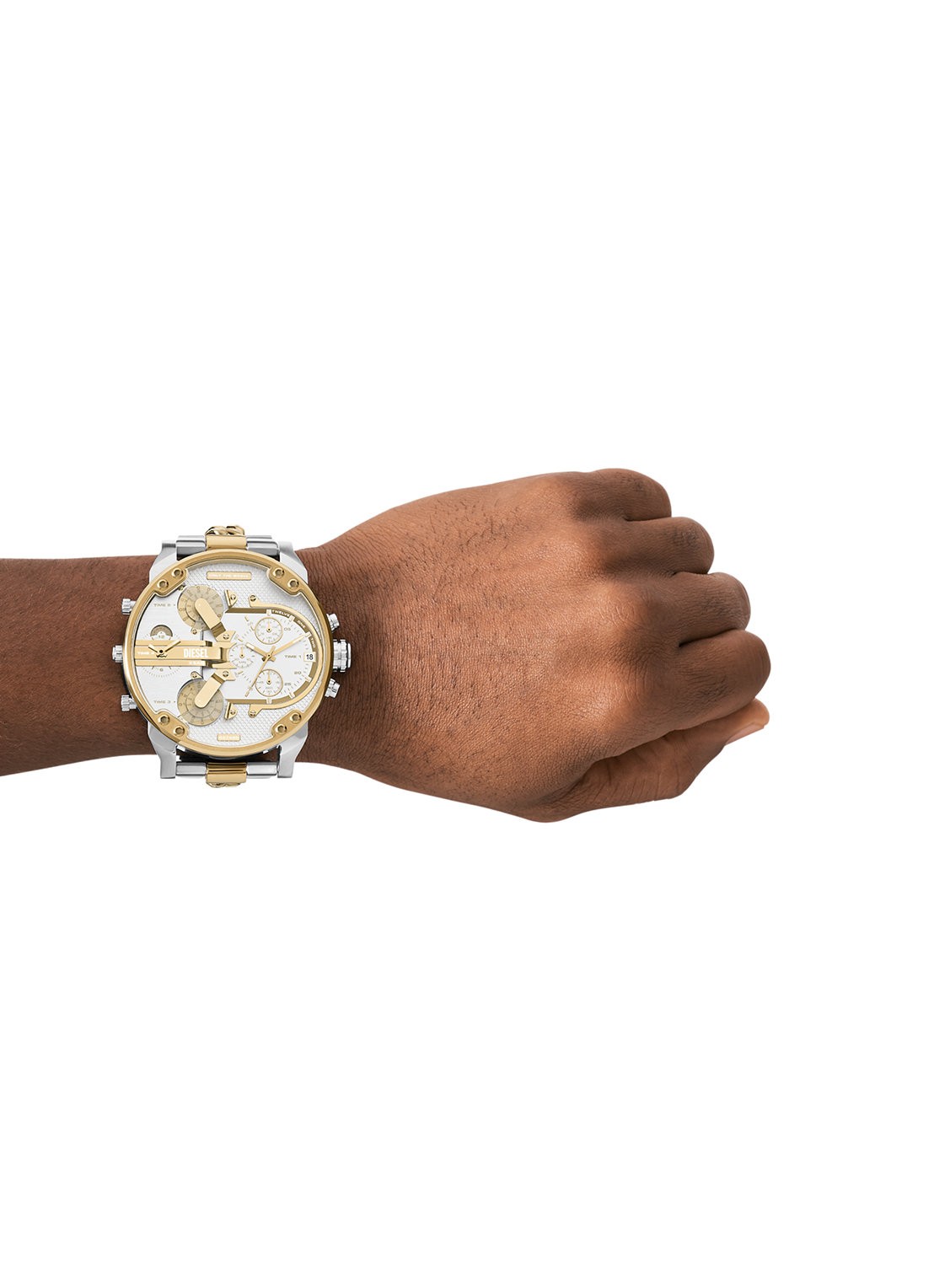 Diesel Mr. Daddy 2.0 horloge DZ7486 - detail 4 zilver