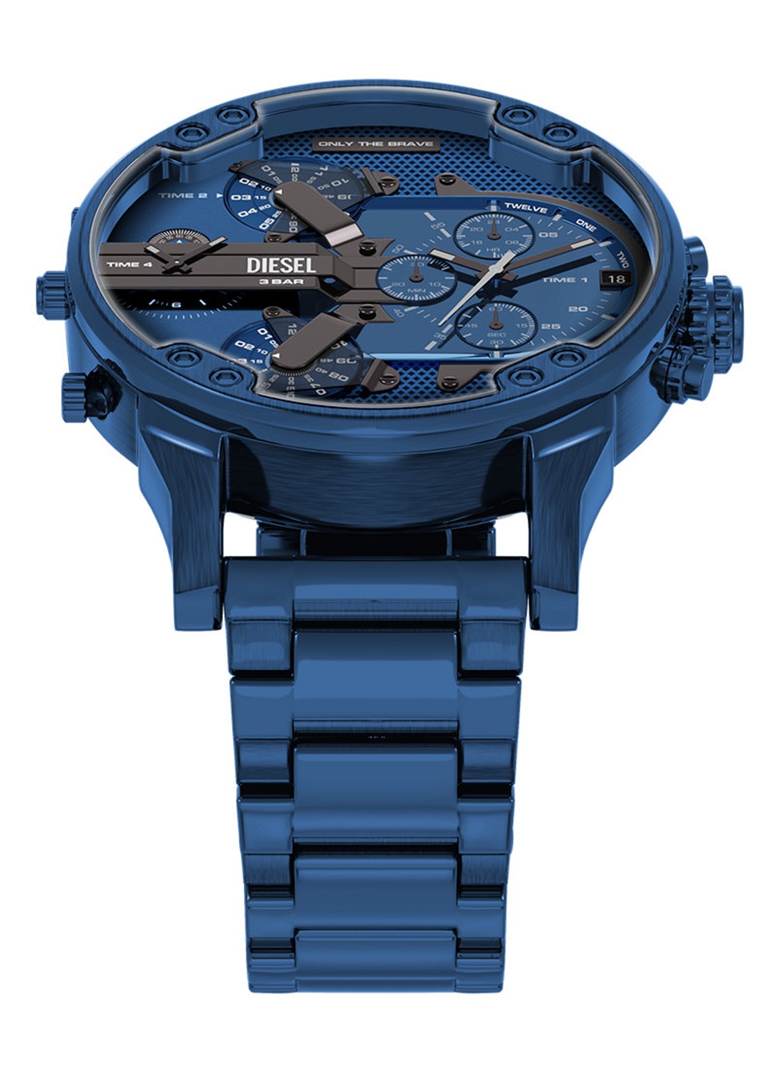 Diesel Mr. Daddy 2.0 horloge DZ7496 - detail 4 blauw