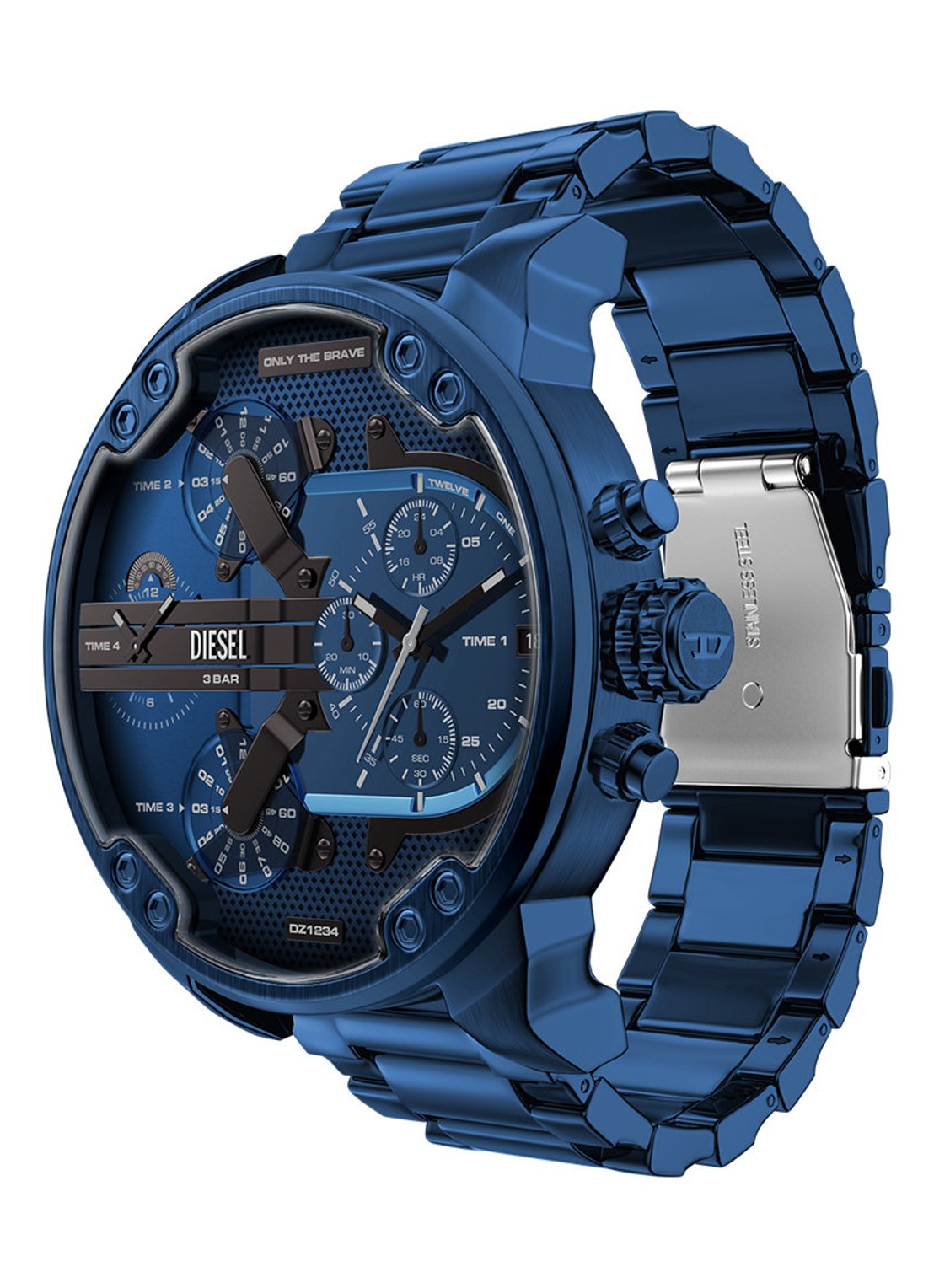 Diesel Mr. Daddy 2.0 horloge DZ7496 - detail 5 blauw