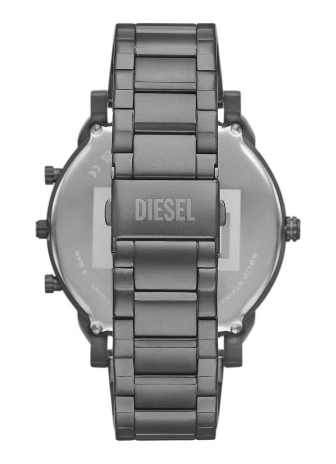 Diesel Mr, Daddy Slim horloge DZ7487 - detail zilver