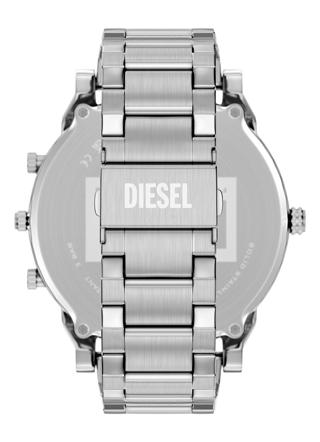 Diesel Mr. Daddy Slim horloge DZ7498 - detail zilver