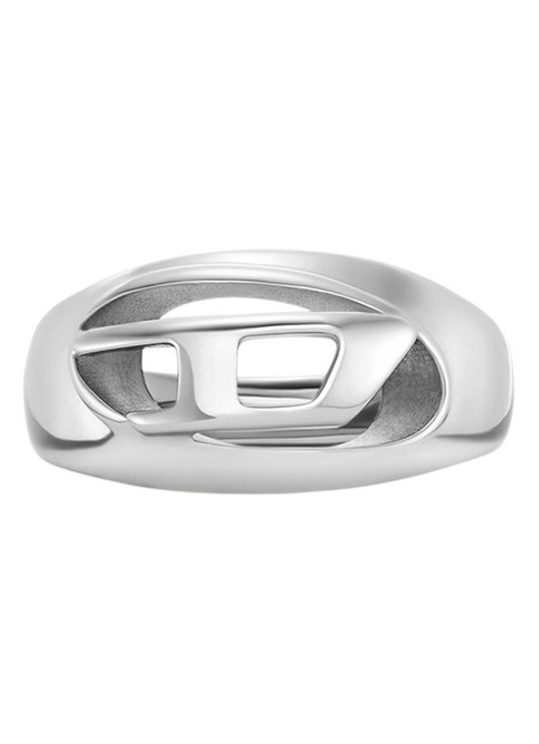 Diesel Oval ring DDX1715040 - detail 3 zilver
