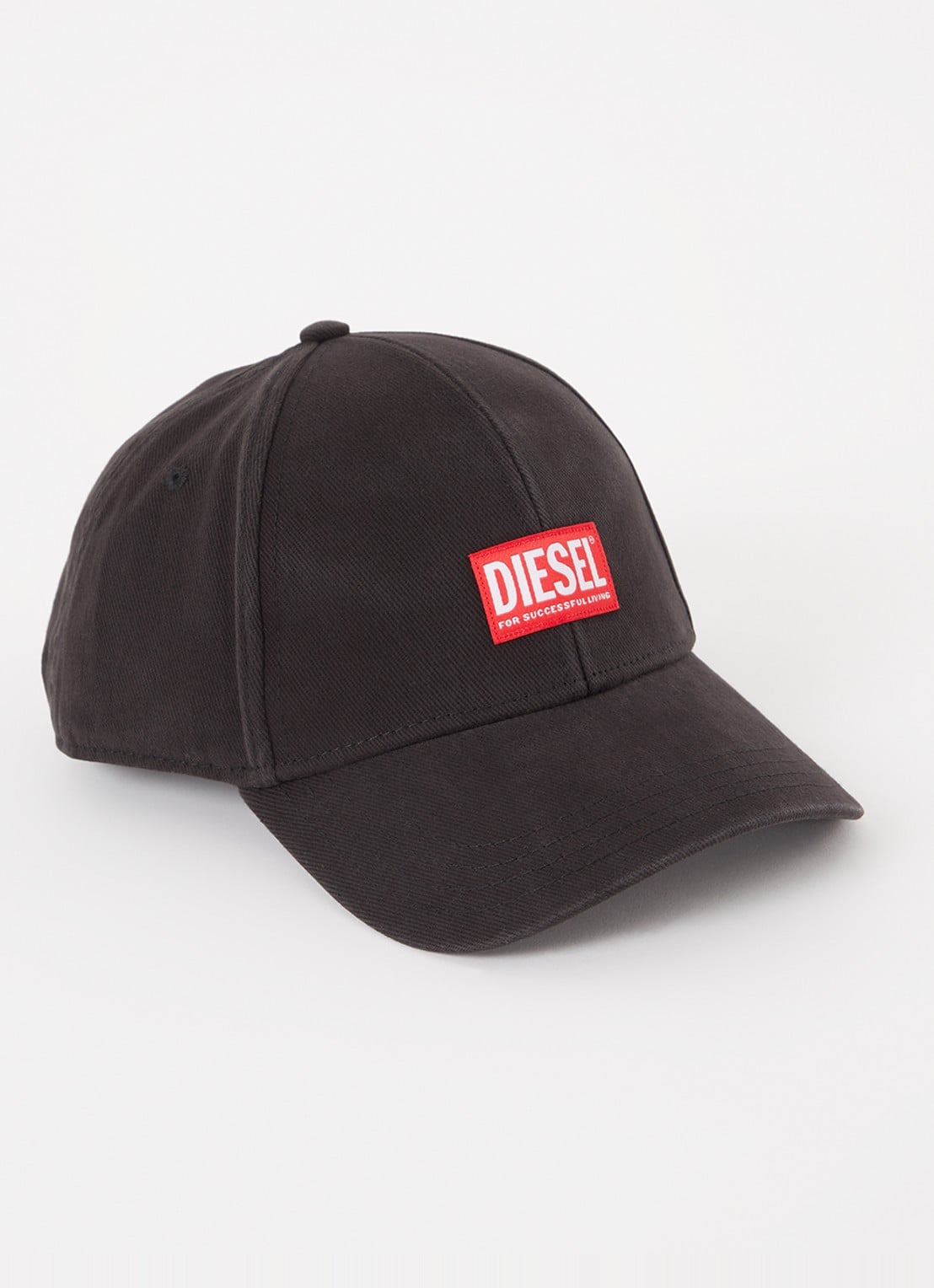 Diesel Pet met logo  - voorkant zwart