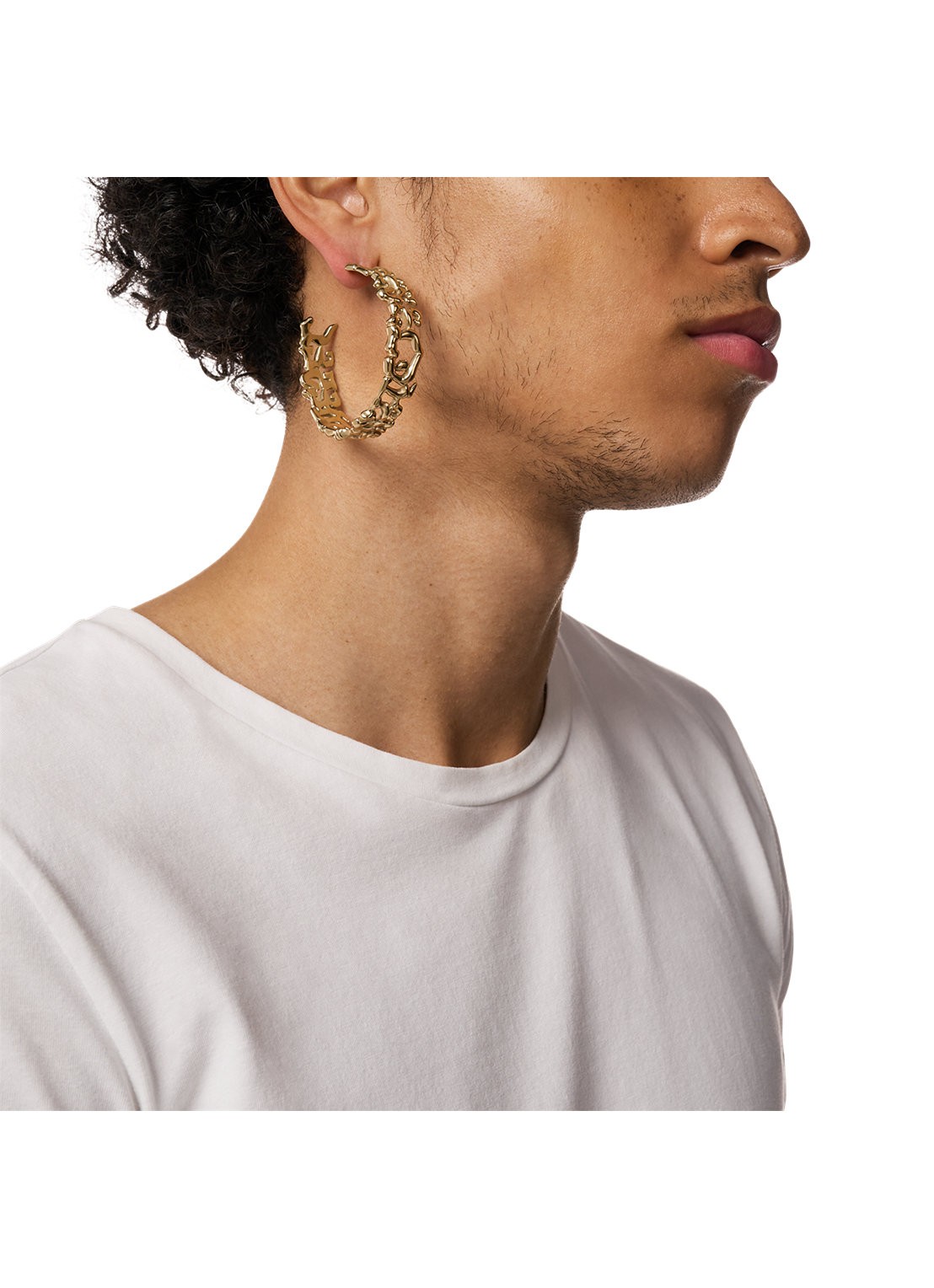 Diesel Runway oorringen DX1656710 - detail 5 goud