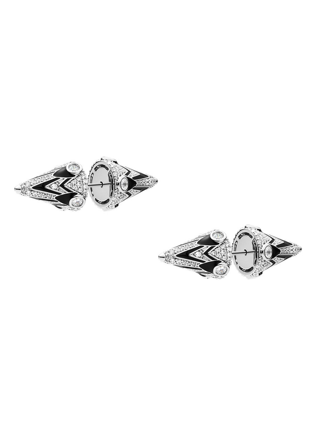 Diesel Runway oorstekers DX1657931 - detail 2 zilver