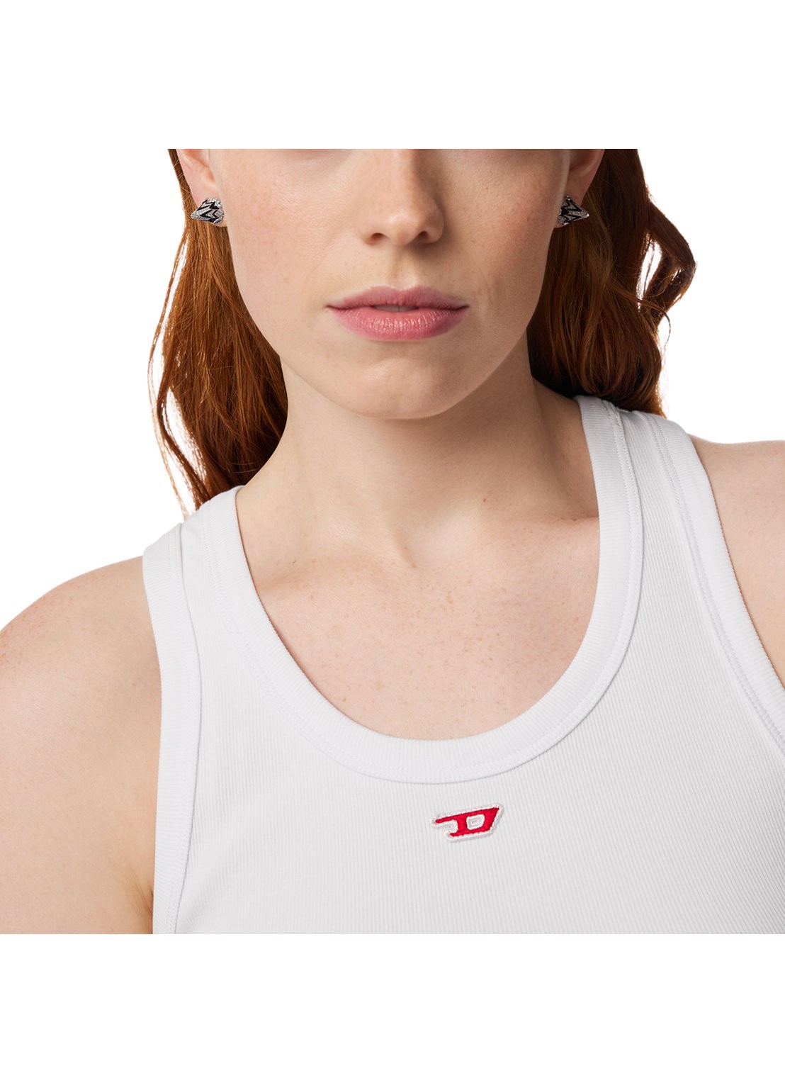 Diesel Runway oorstekers DX1657931 - detail 4 zilver