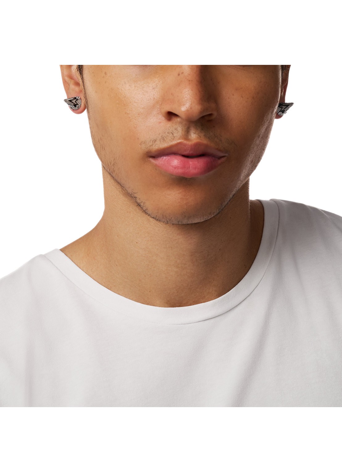 Diesel Runway oorstekers DX1657931 - detail 5 zilver