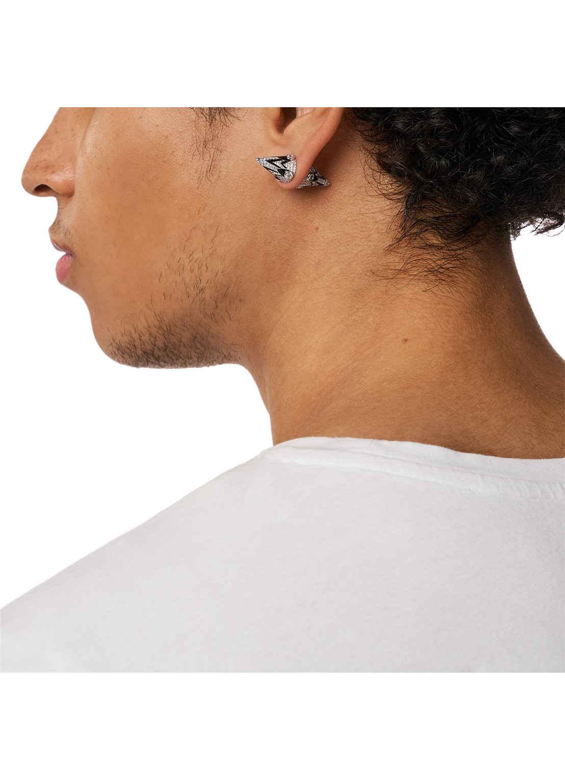 Diesel Runway oorstekers DX1657931 - detail 6 zilver