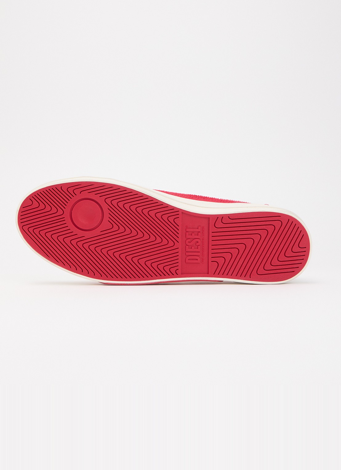 Diesel S-D-Verse Low II sneaker van canvas - detail 4 gebroken wit