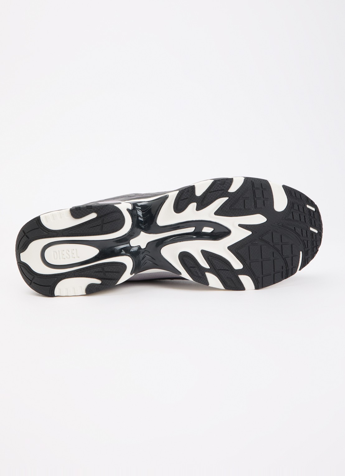 Diesel S-D-Vit's 500 Low sneaker met mesh details - detail 5 zwart