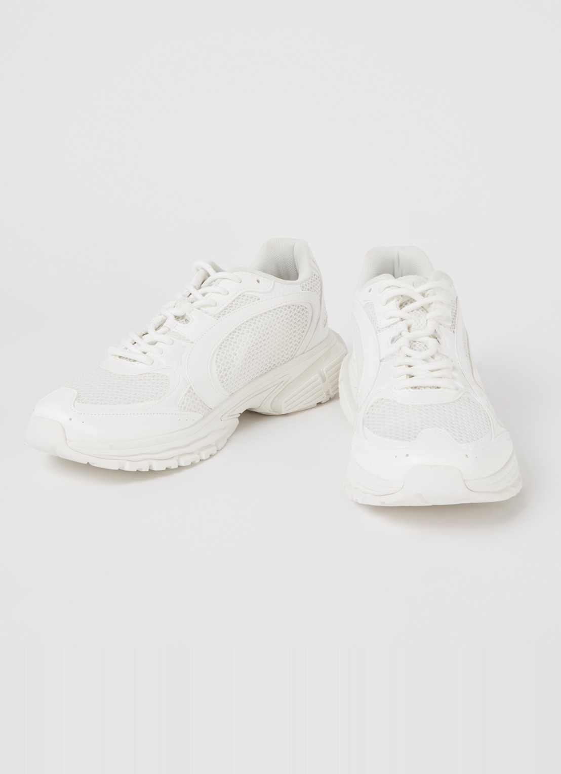 Diesel S-Pro-V-Dense sneaker met details van mesh - detail gebroken wit