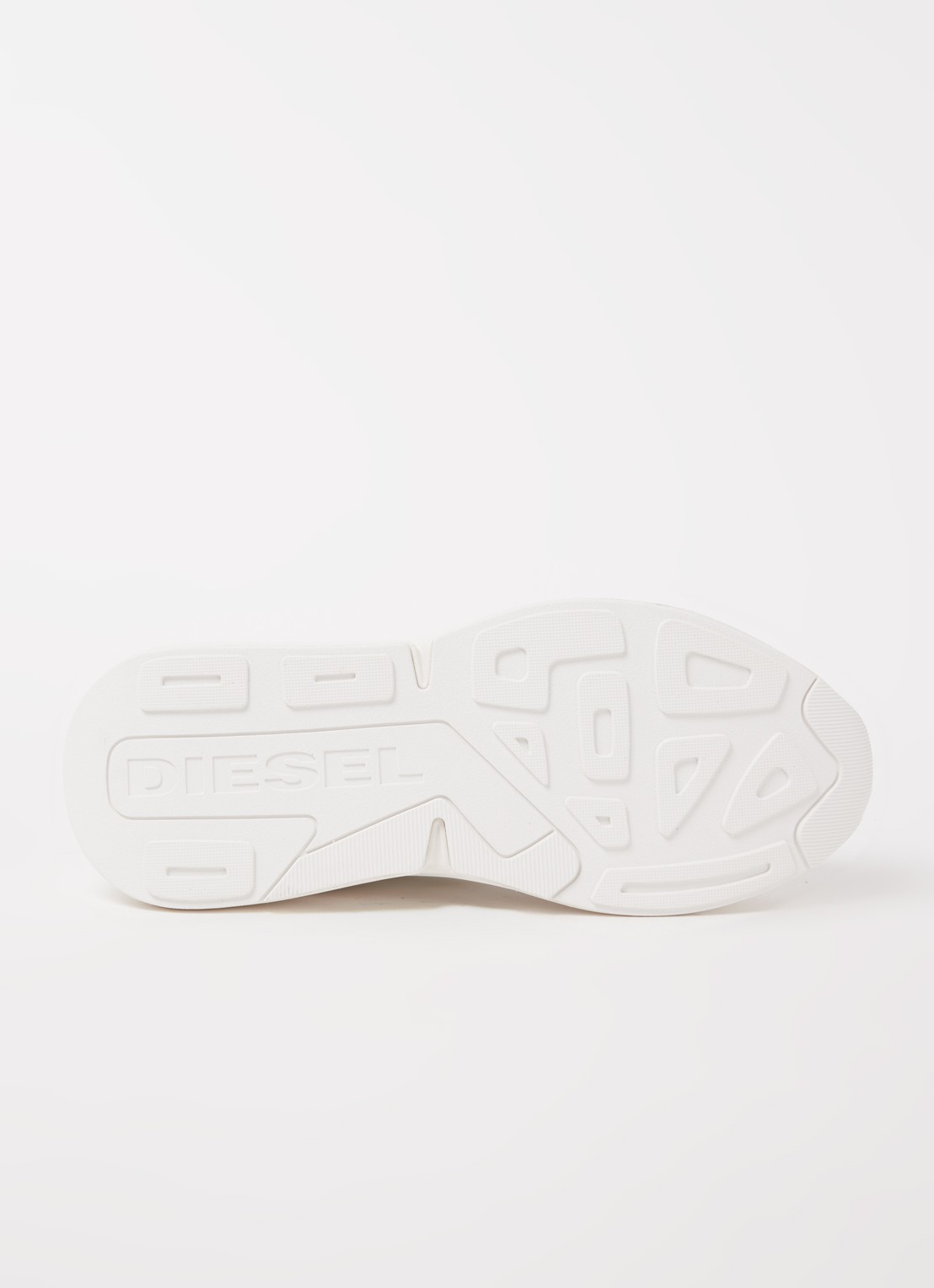 Diesel S-Serendipity Sport sneaker van mesh met suède details - detail 5 wit