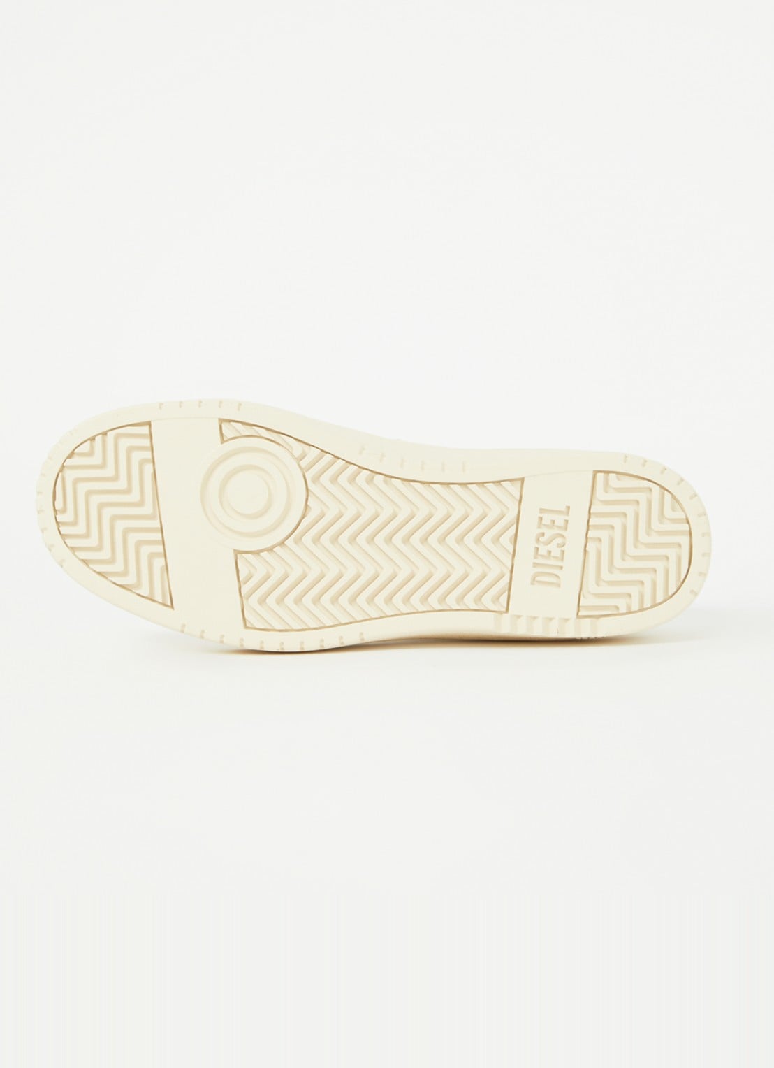 Diesel S-Tracker-D sneaker van leer - detail 3 wit