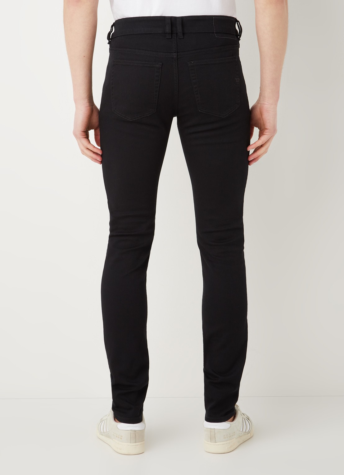 Diesel Sleenker skinny jeans met stretch - achterkant 5 zwart