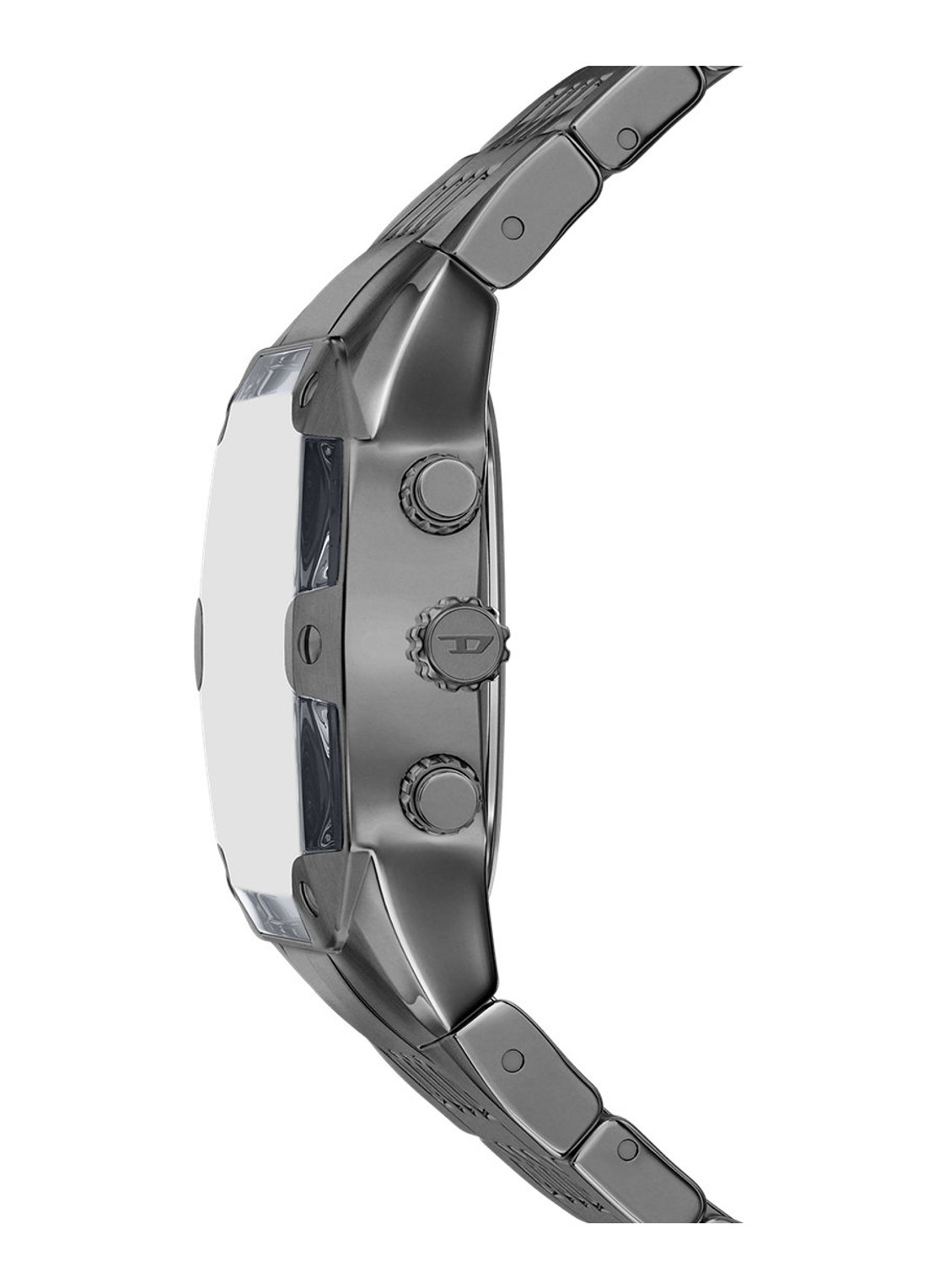 Diesel Spiked Cushion horloge DZ4717 - detail 3 donkergrijs