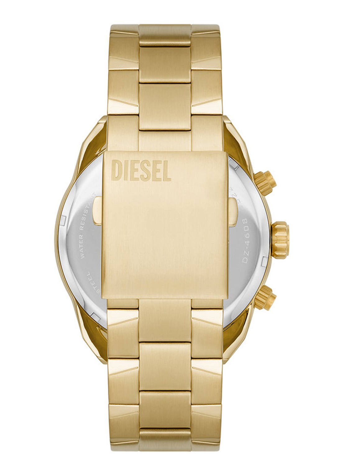 Diesel Spiked horloge DZ4608 - detail goud