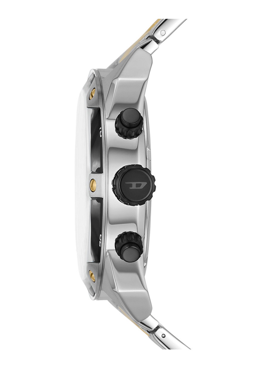 Diesel Spiked horloge DZ4627 - detail 2 zilver