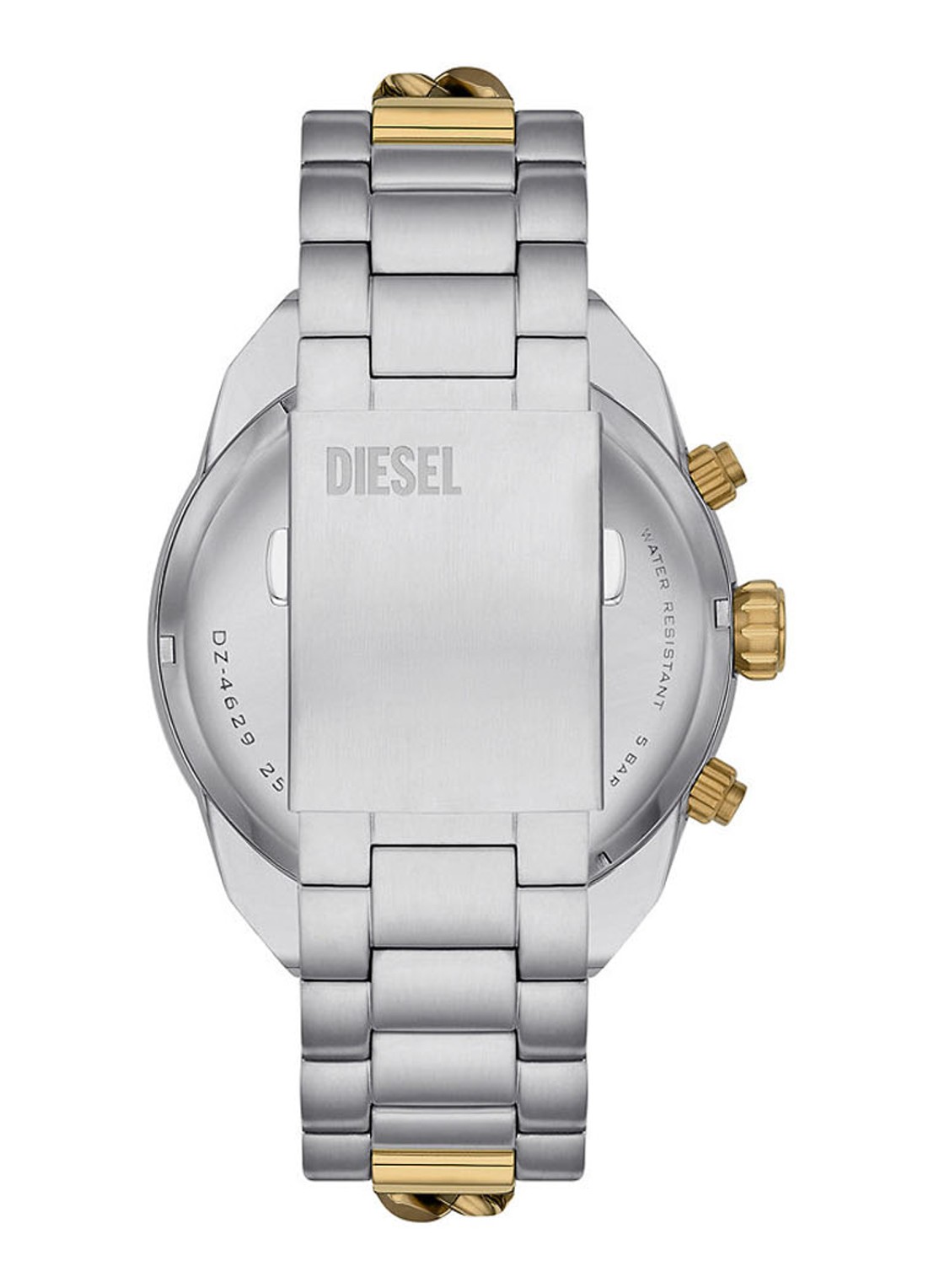Diesel Spiked horloge DZ4629 - detail zilver