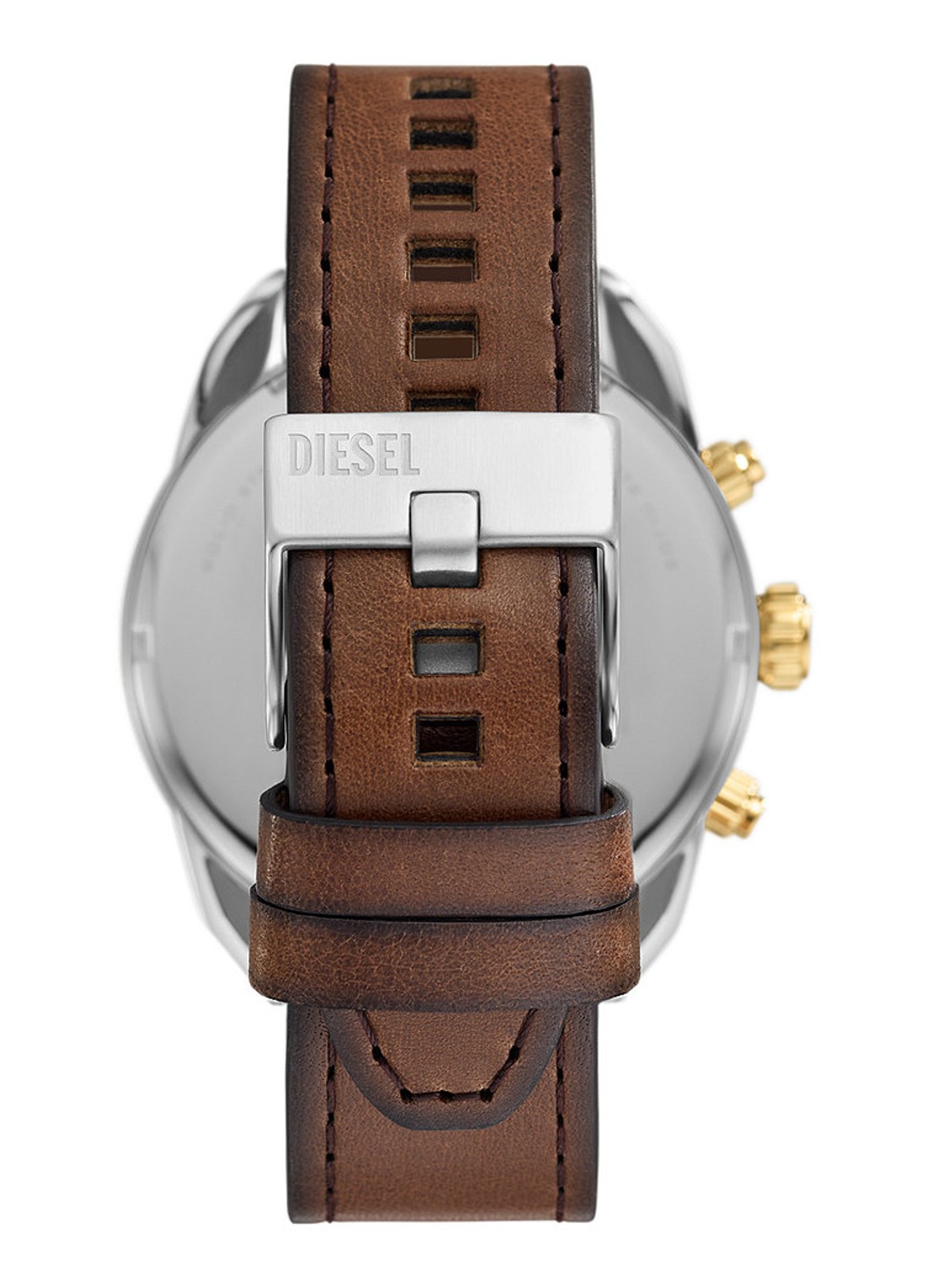 Diesel Spiked horloge DZ4665 - detail 2 bruin