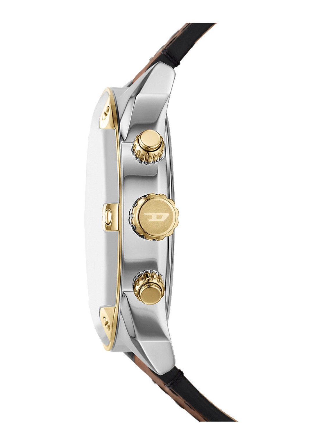 Diesel Spiked horloge DZ4665 - detail 3 bruin