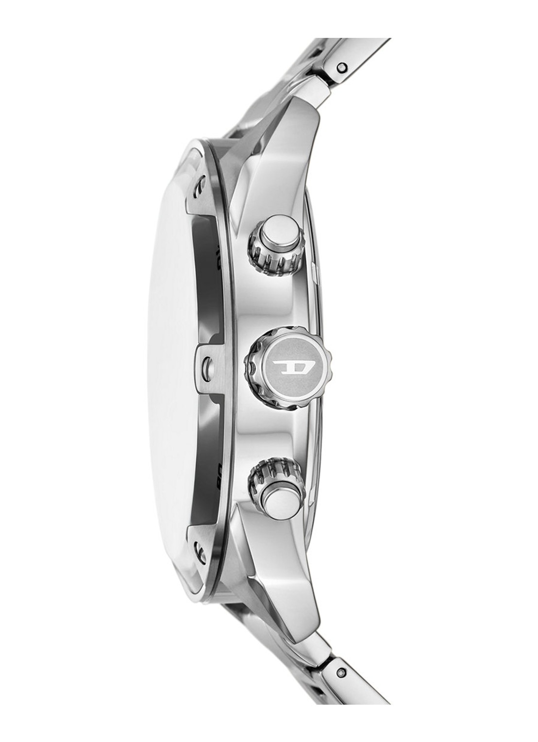 Diesel Spiked horloge DZ4677 - detail 3 zilver