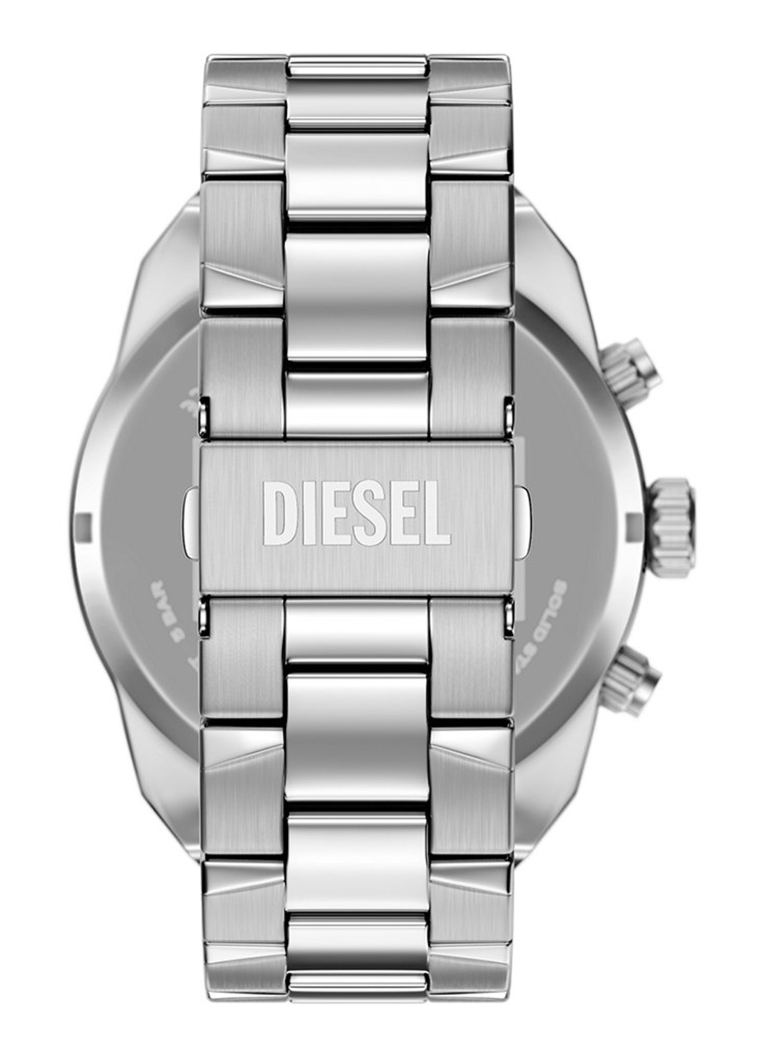 Diesel Spiked horloge DZ4709 - detail zilver