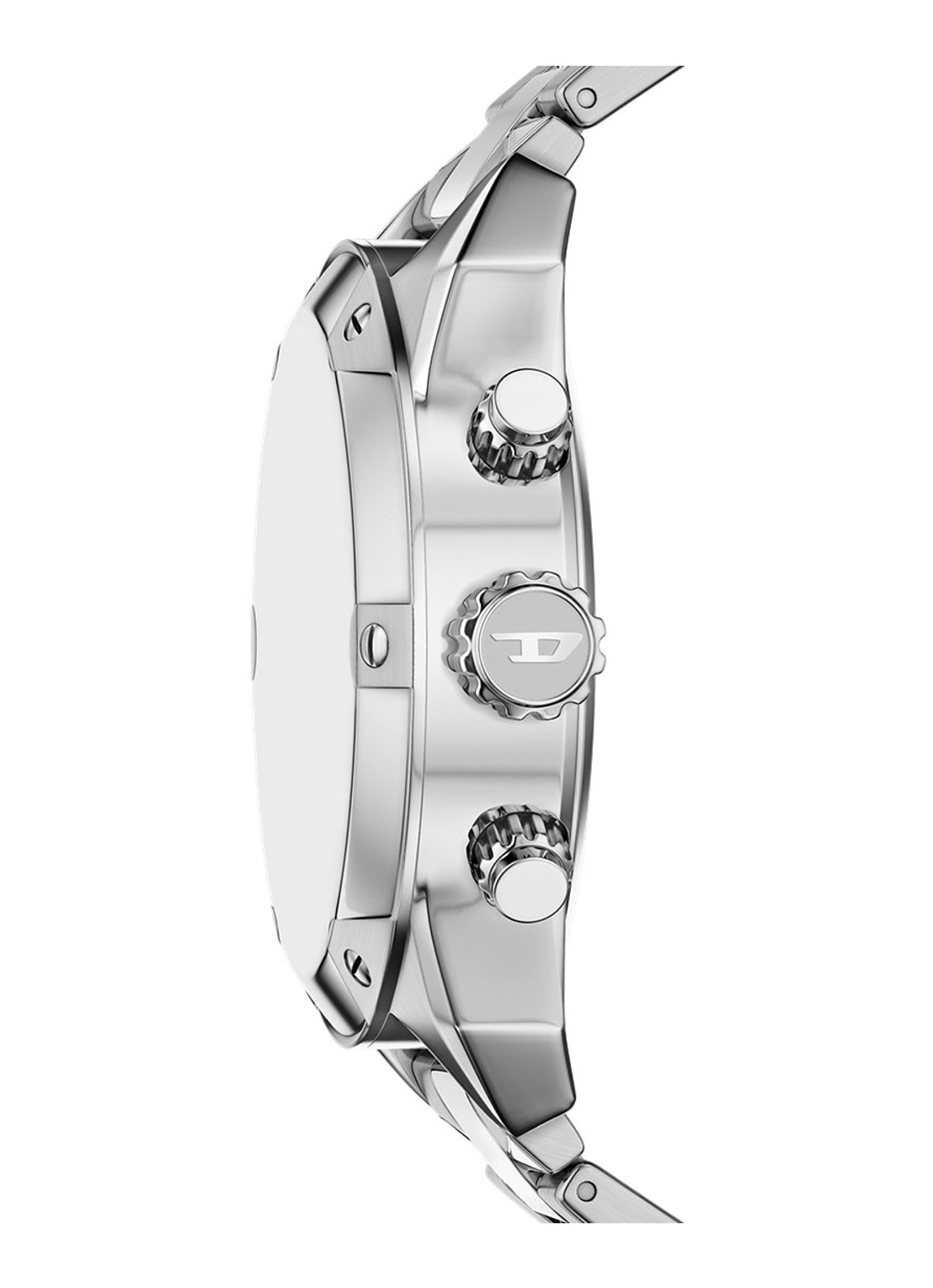 Diesel Spiked horloge DZ4709 - detail 2 zilver