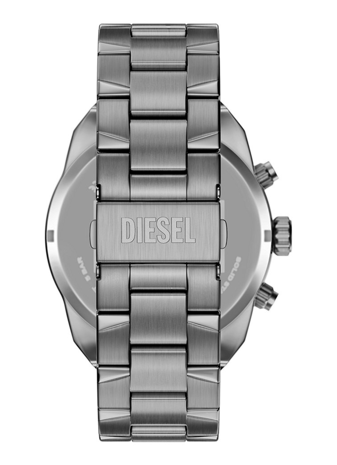 Diesel Spiked horloge DZ4724 - detail donkergrijs