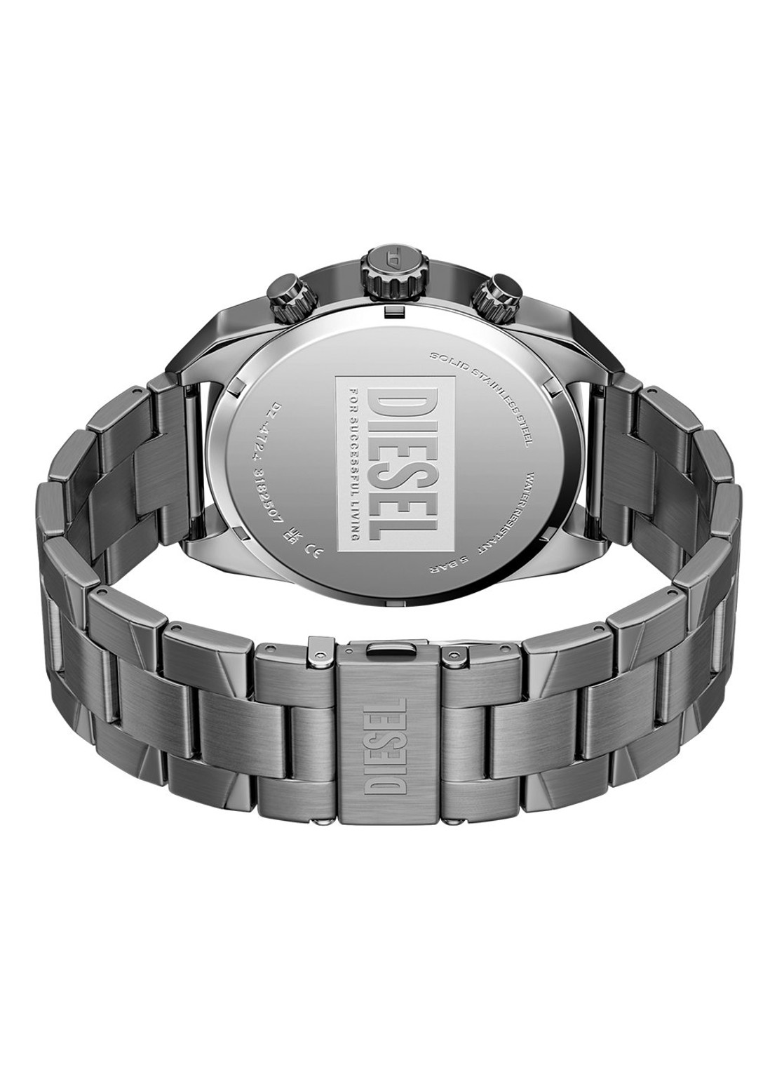 Diesel Spiked horloge DZ4724 - detail 3 donkergrijs
