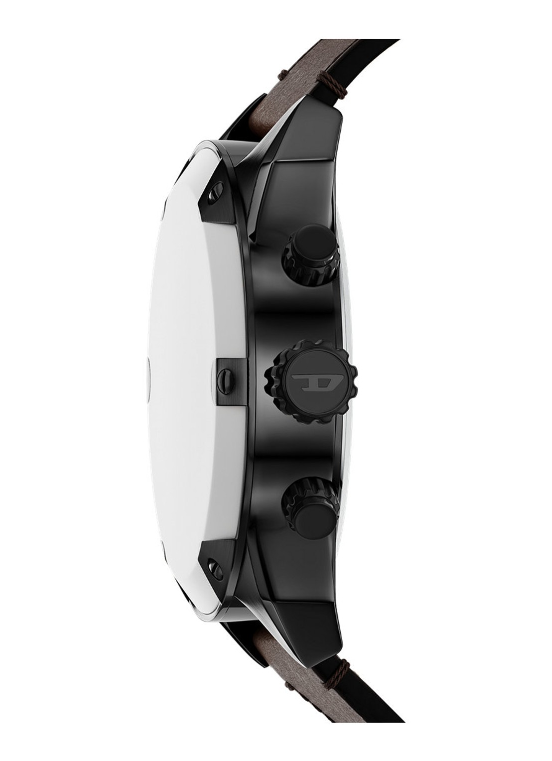 Diesel Spiked horloge DZ4735 - detail 2 antraciet
