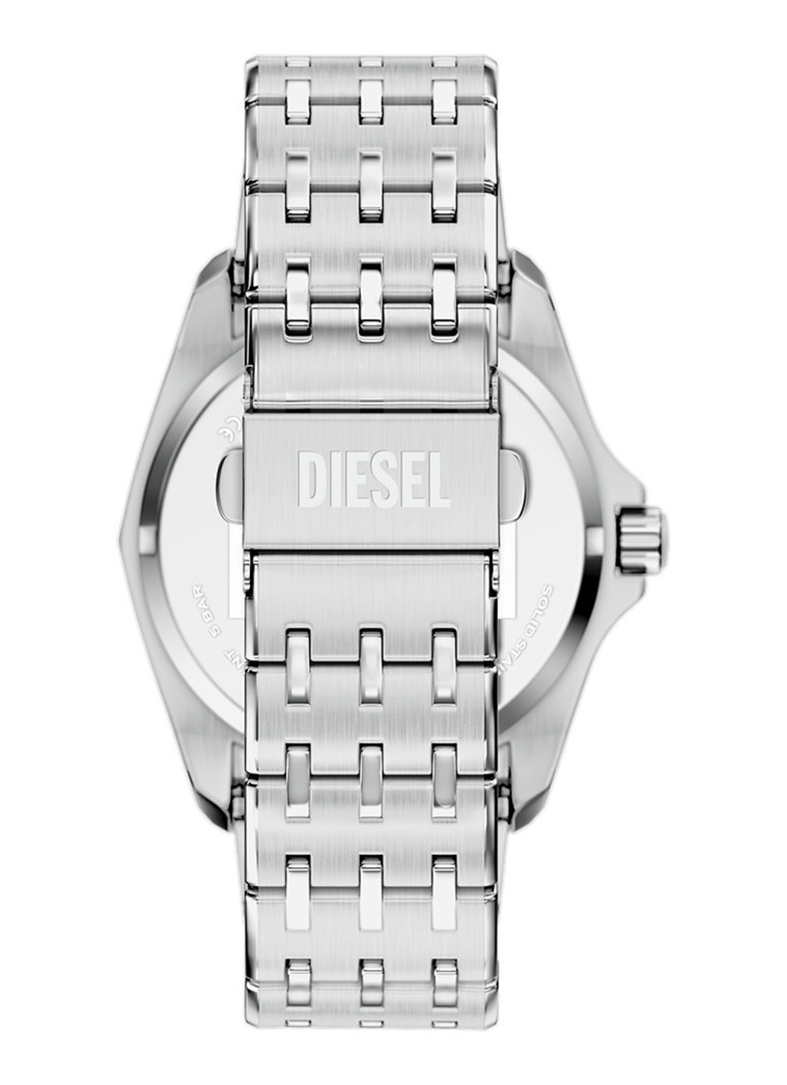 Diesel Stinger horloge DZ2237 - detail zilver