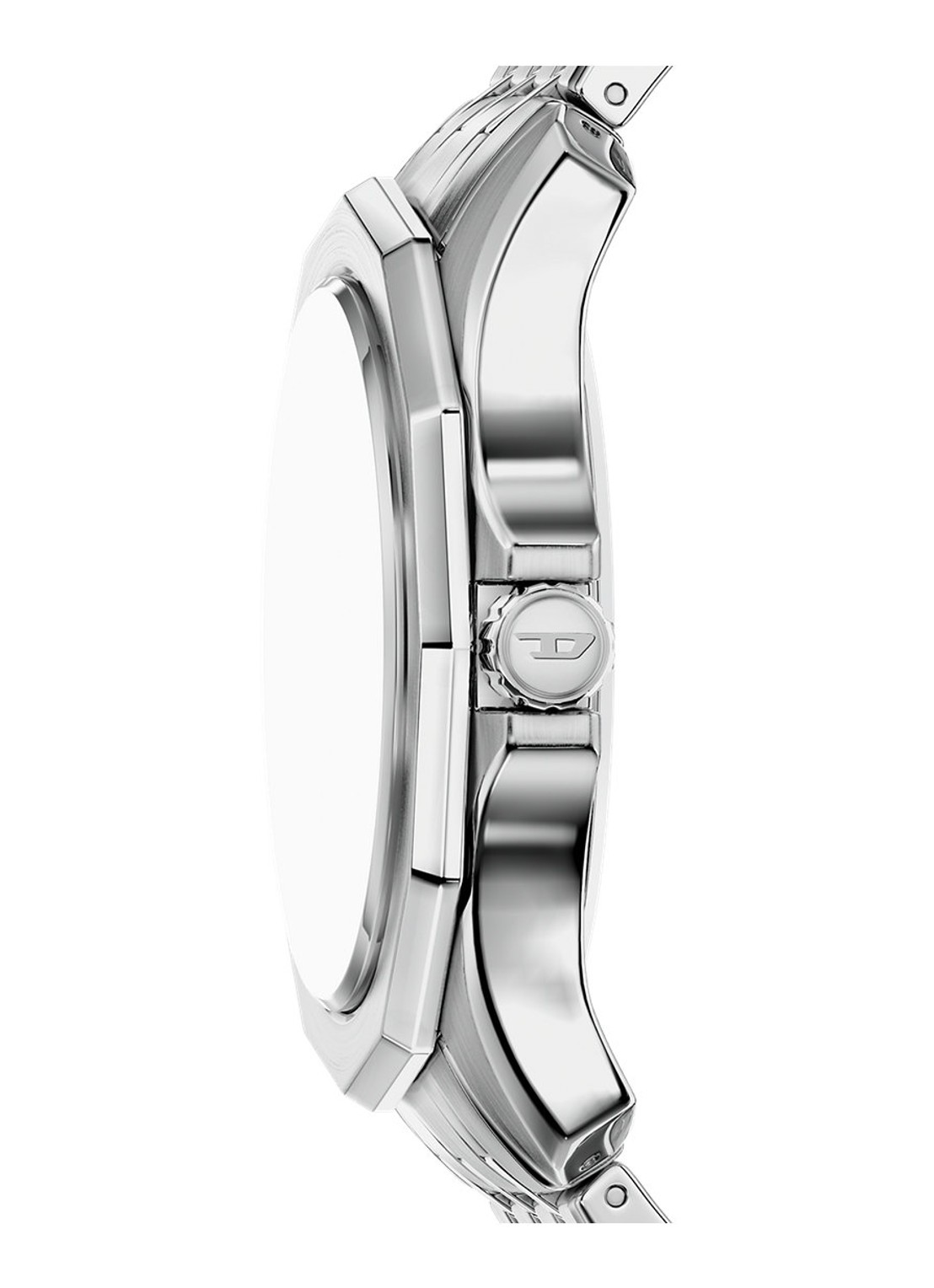 Diesel Stinger horloge DZ2237 - detail 2 zilver