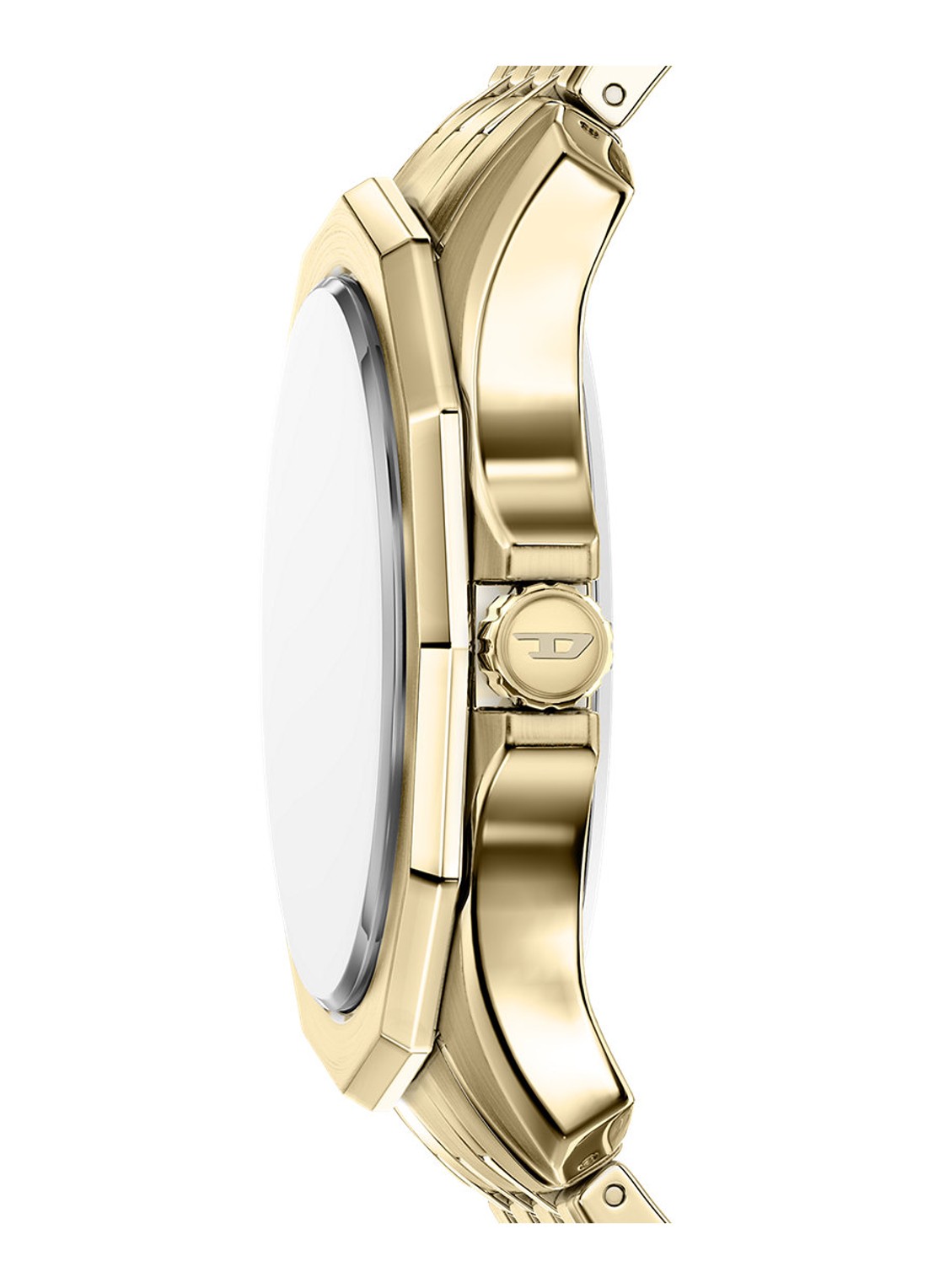 Diesel Stinger horloge DZ2237 - detail 3 goud