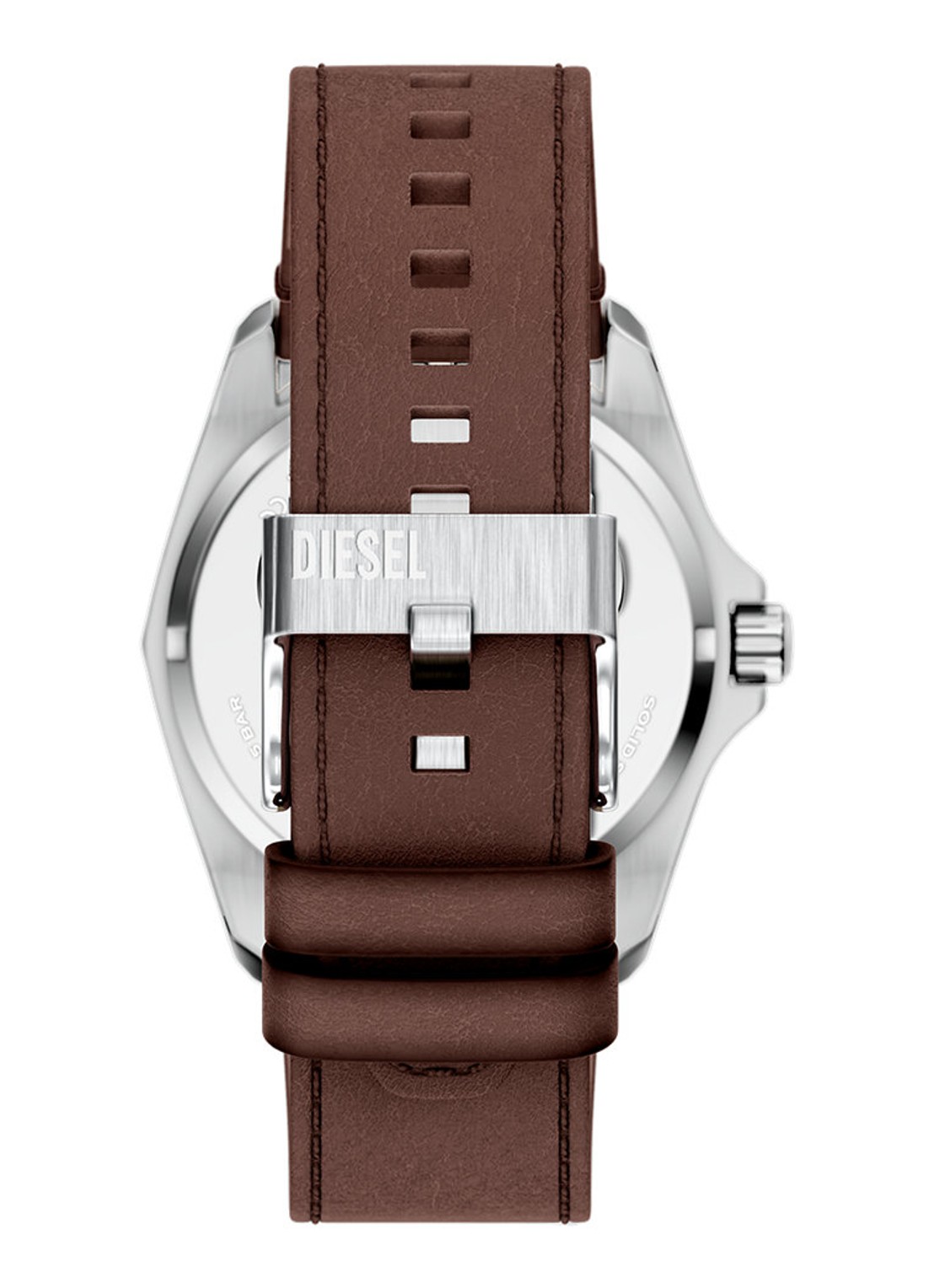 Diesel Stinger horloge DZ2238 - detail 2 zilver