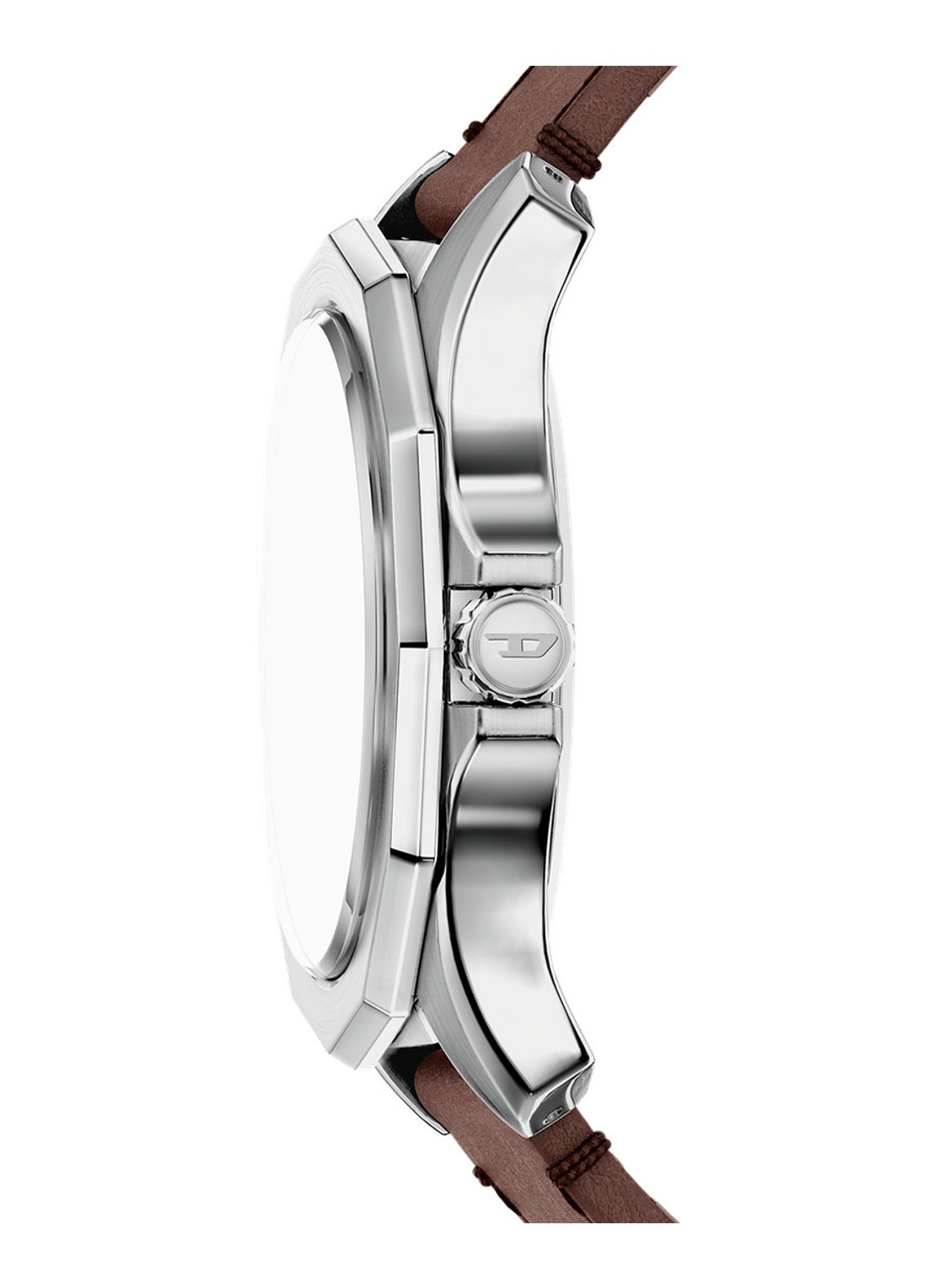 Diesel Stinger horloge DZ2238 - detail 3 zilver
