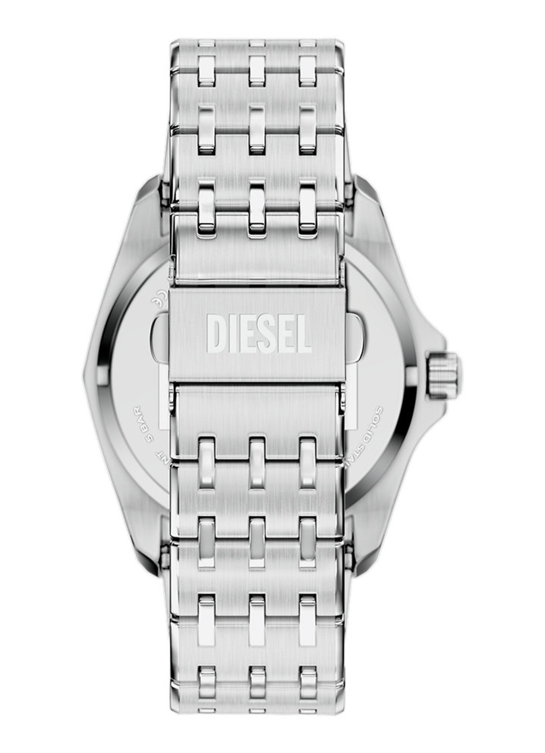 Diesel Stinger horloge DZ2245 - detail zilver