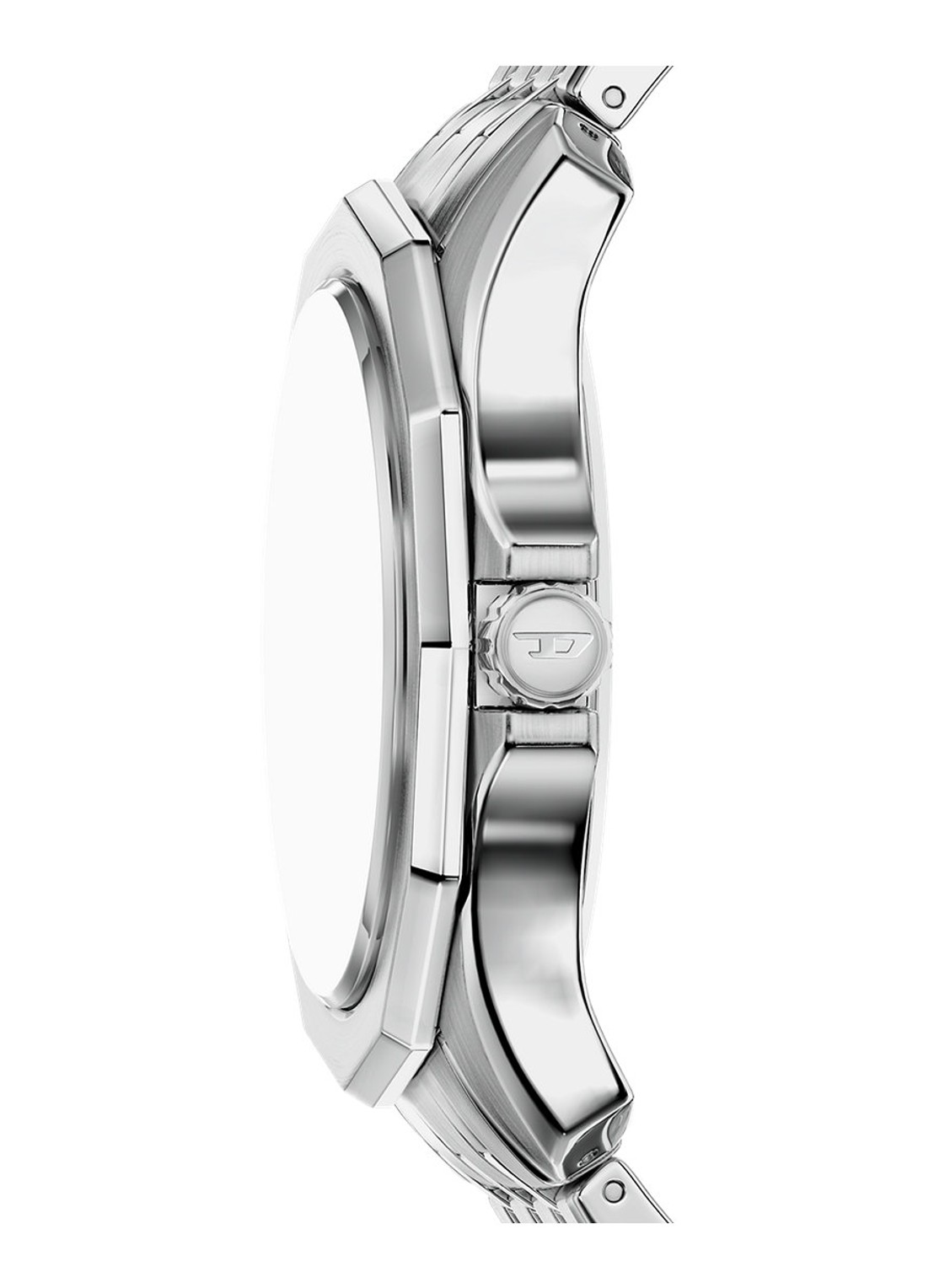 Diesel Stinger horloge DZ2245 - detail 2 zilver