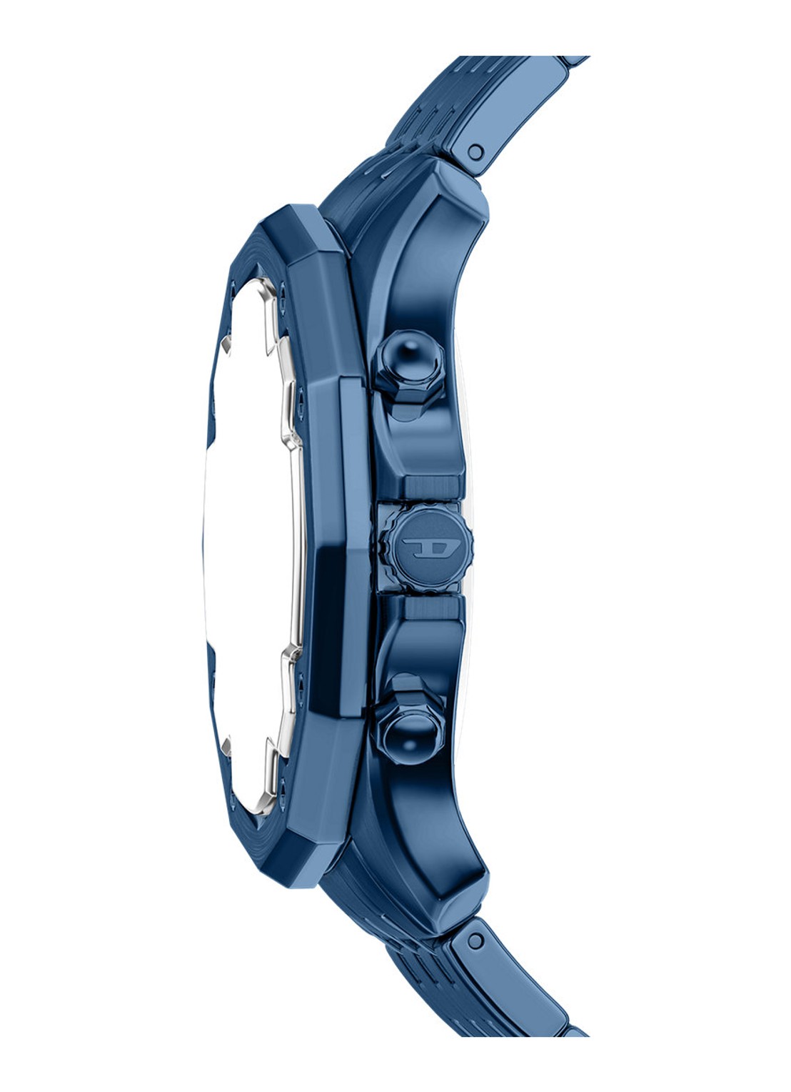 Diesel Stinger horloge DZ4705 - detail 2 blauw