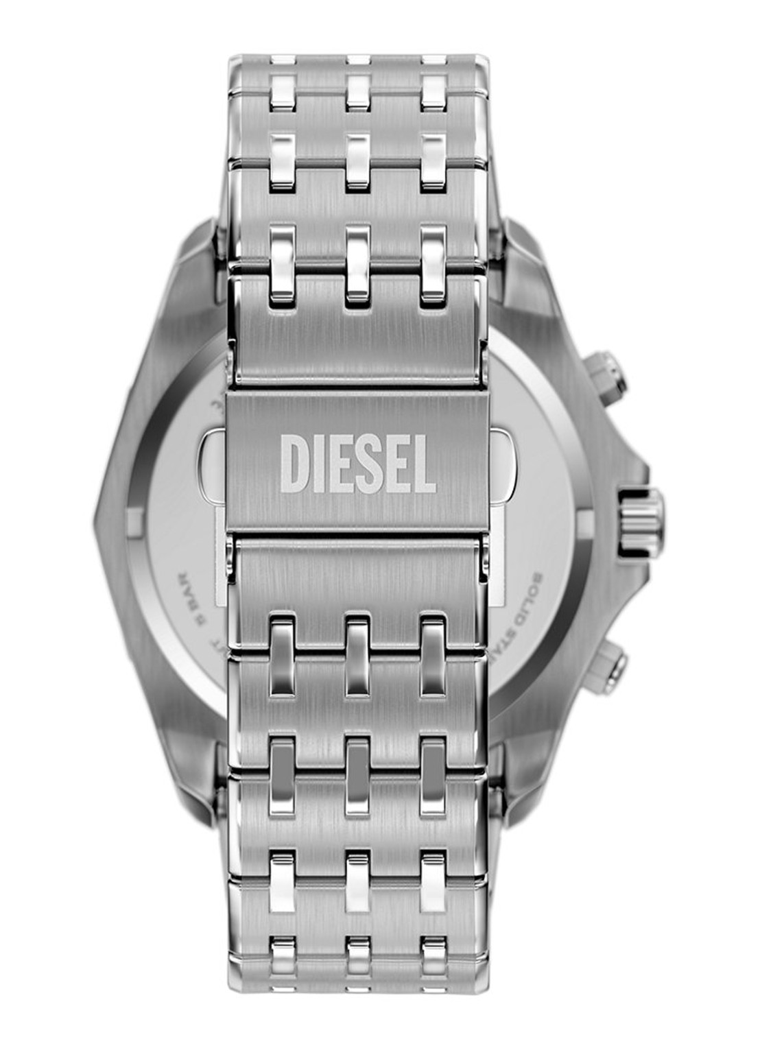 Diesel Stinger horloge DZ4706 - detail zilver