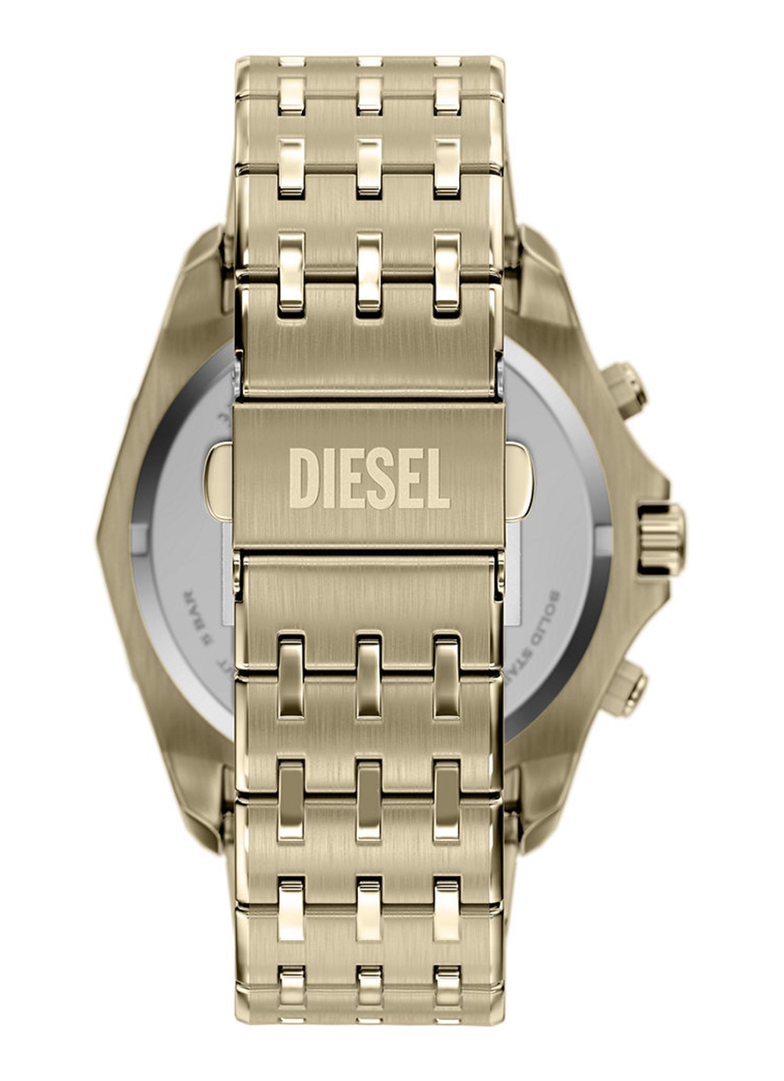 Diesel Stinger horloge DZ4707 - detail 2 goud