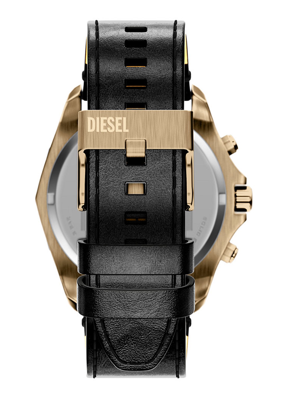 Diesel Stinger horloge DZ4733 - detail 2 goud