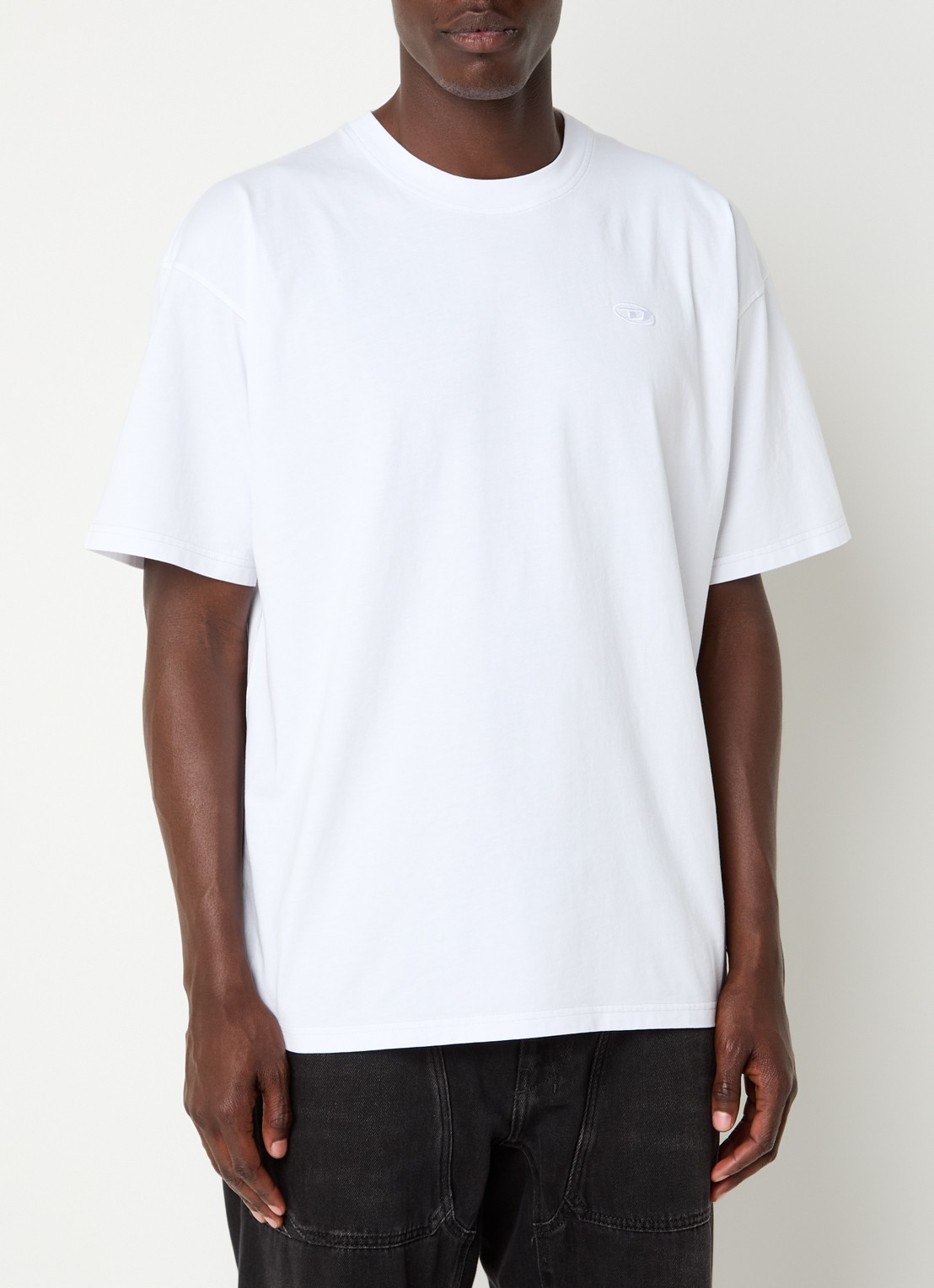 Diesel T-Boxt T-shirt met logo- en backprint - achterkant 4 wit