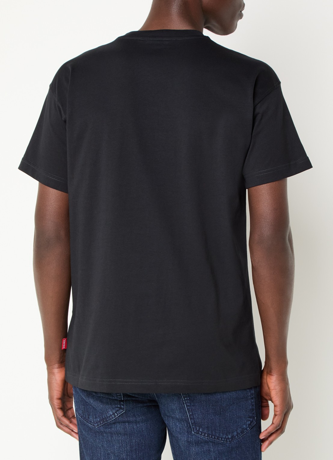 Diesel T-Norm-T11 T-shirt met logoprint - achterkant 4 zwart