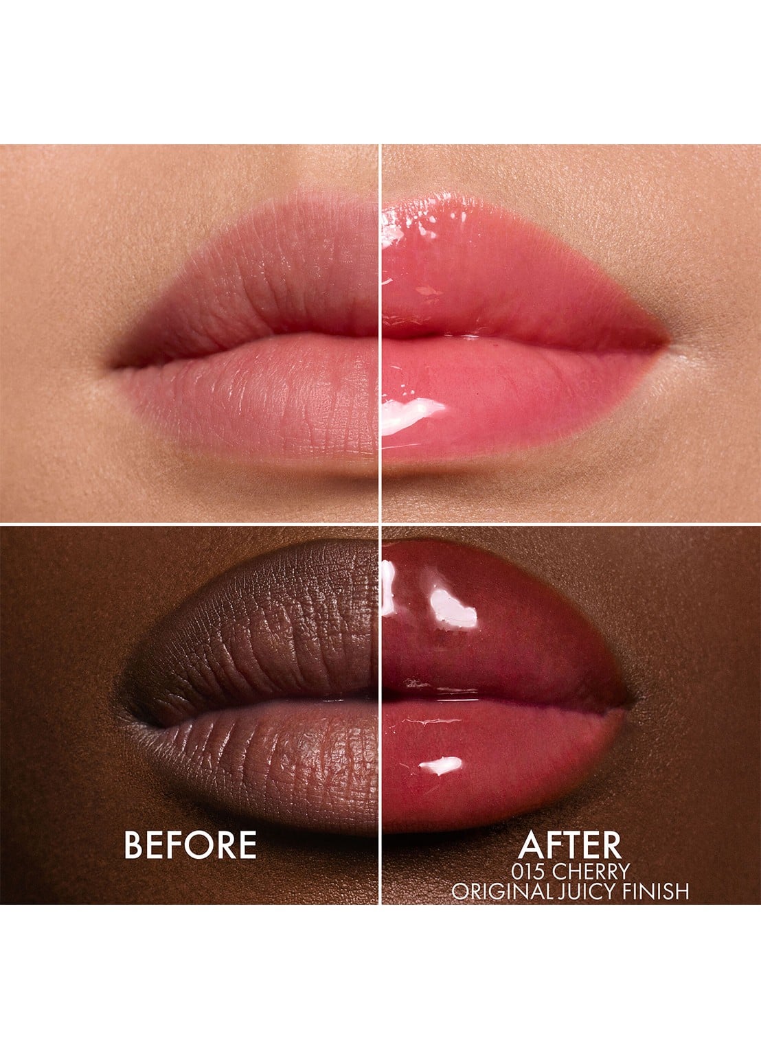 DIOR Addict Lip Glow Oil - voedende lipolie - achterkant 015 cherry