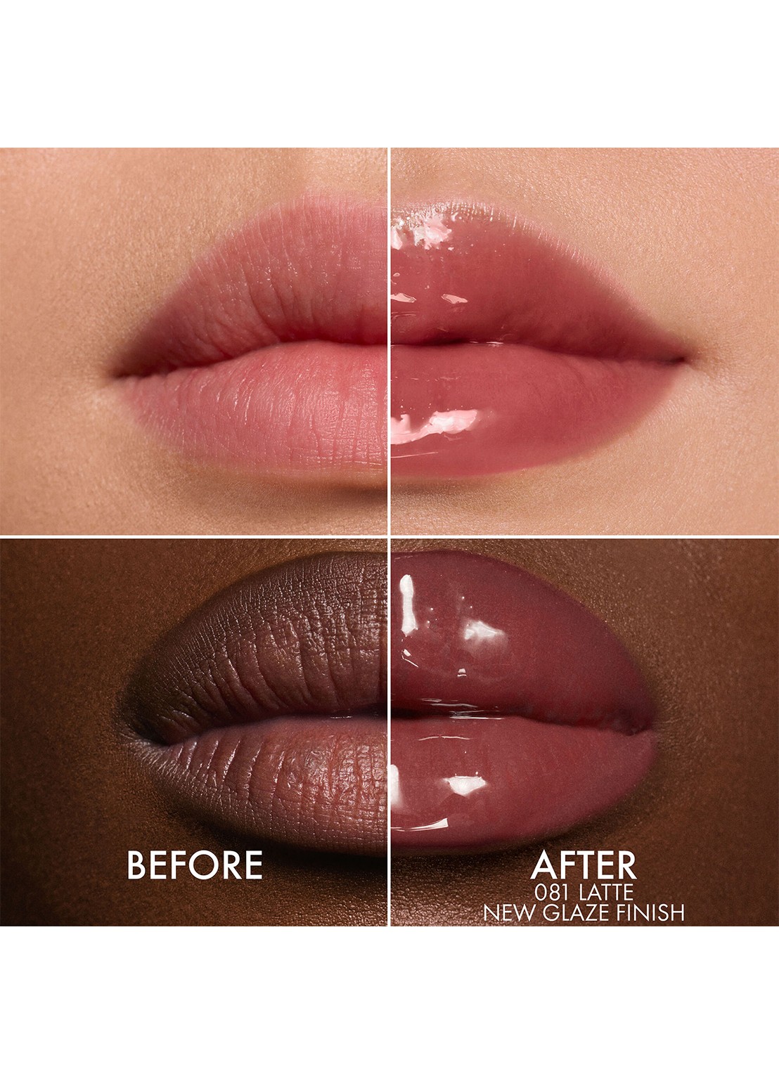 DIOR Addict Lip Glow Oil - voedende lipolie - achterkant 081 latte