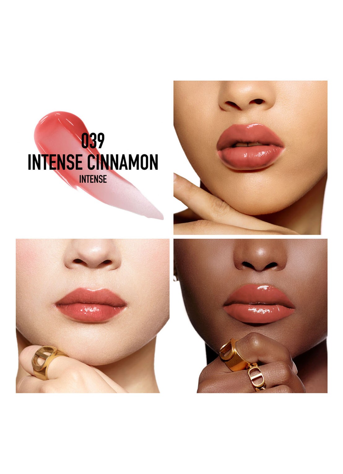 DIOR Addict Lip Maximizer - Vollermakende Lipgloss - detail 4 039 intense cinnamon