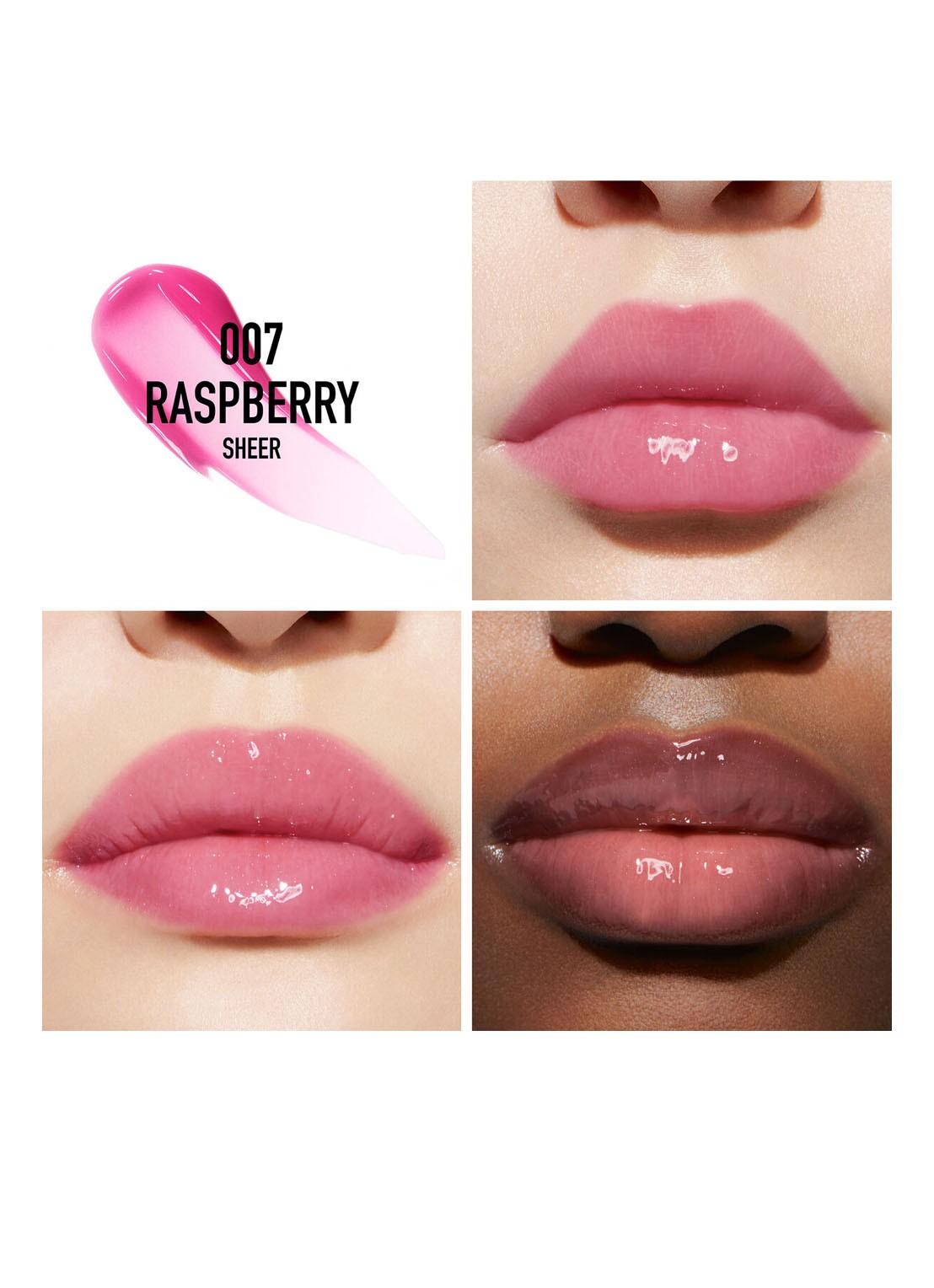 DIOR Addict Lip Maximizer - Vollermakende Lipgloss - detail 2 007 raspberry