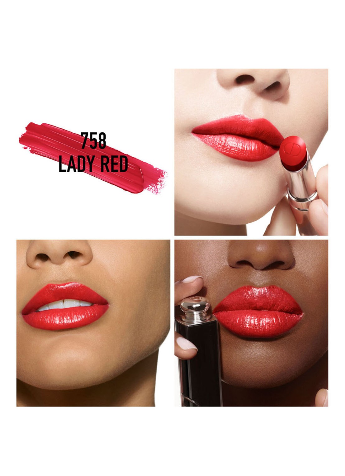 DIOR Addict Lipstick  - detail 4 758 lady red